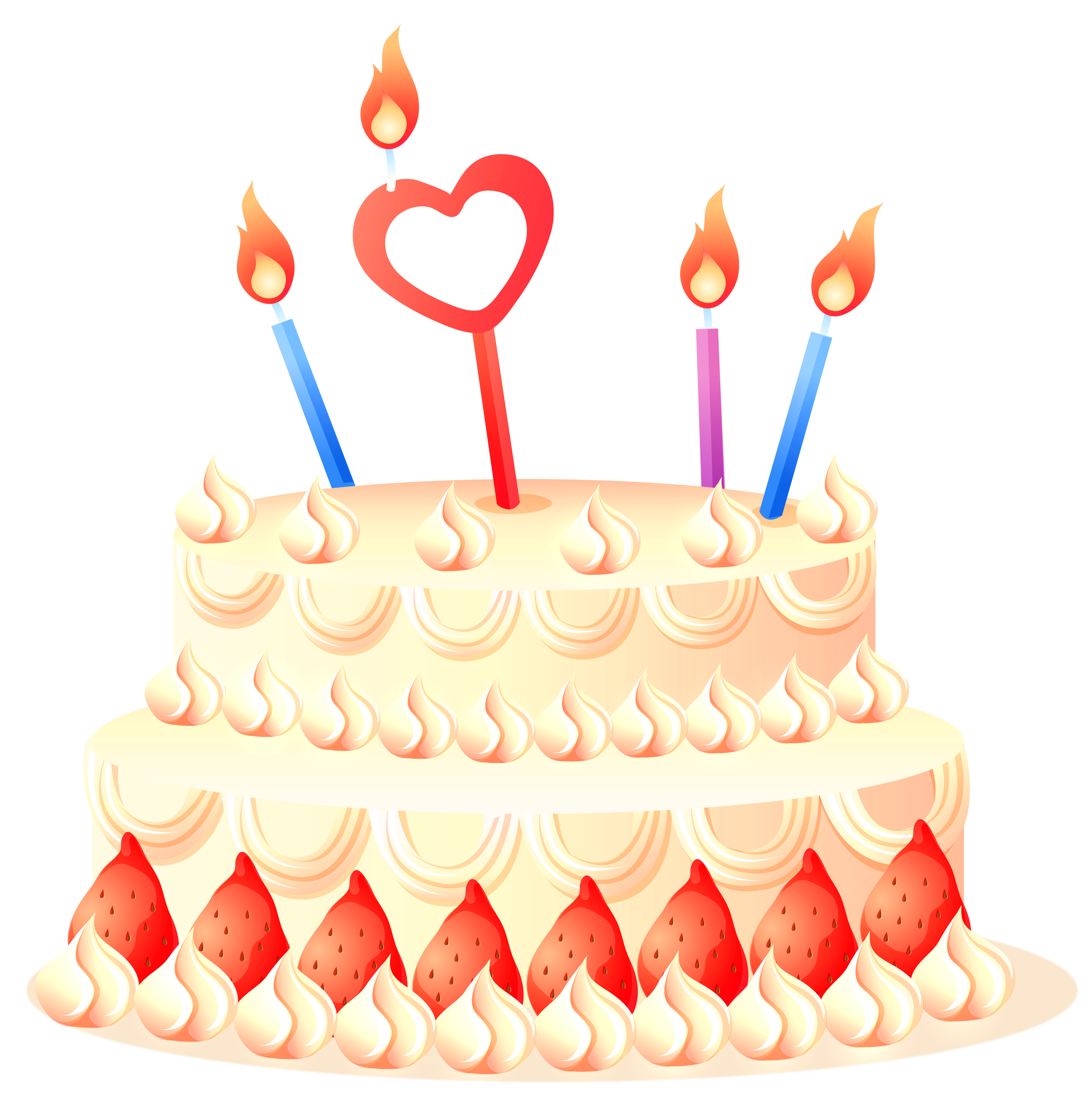 Birthday Cake Scented Dessert Candles (Customizable) – Yuriko Studio
