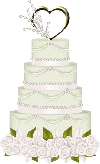 Wedding Nice Cake PNG - illustration - Clipart Cake PNG