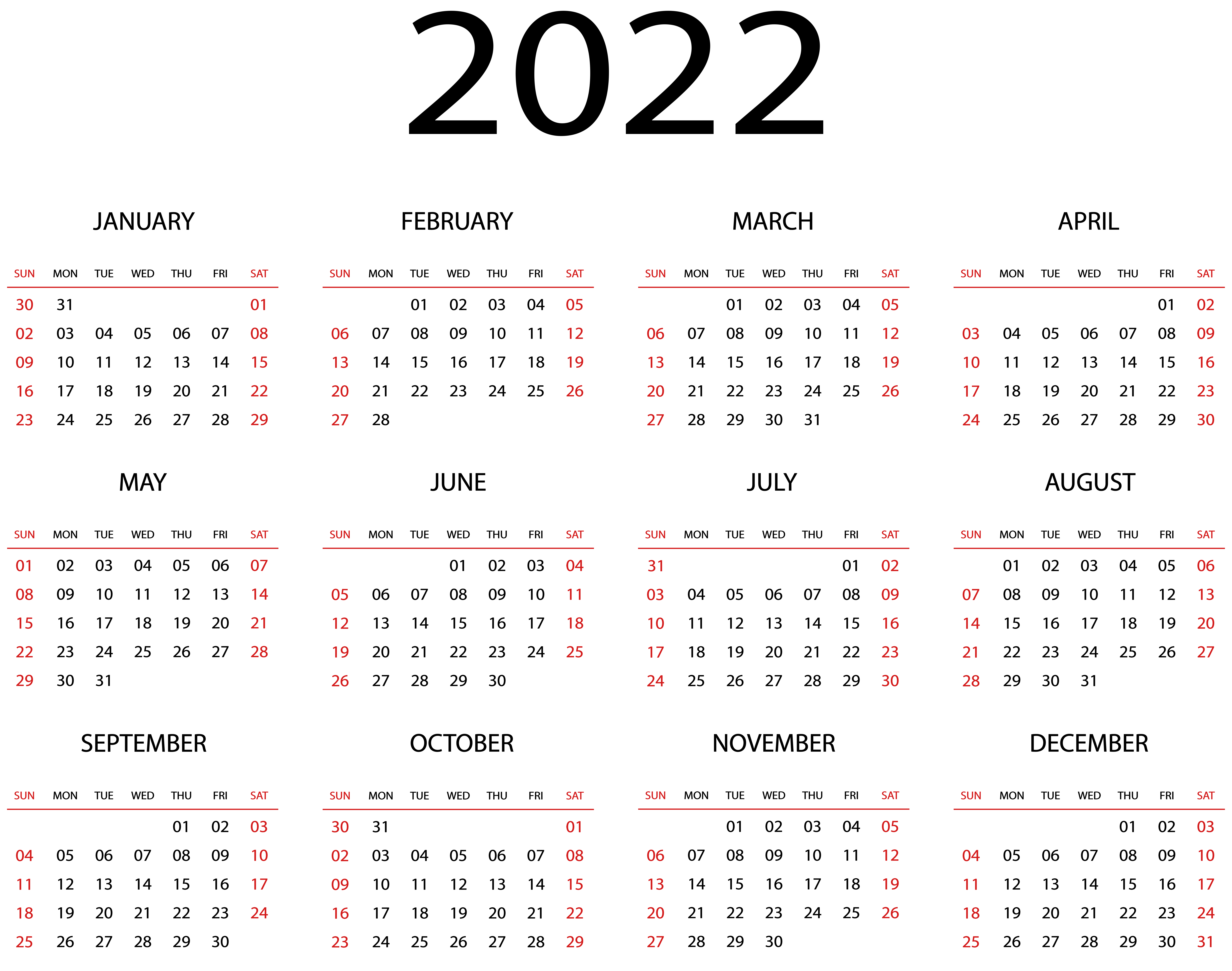 2022 Transparent Calendar Black Us Png Clipart​ | Gallery Yopriceville -  High-Quality Free Images And Transparent Png Clipart