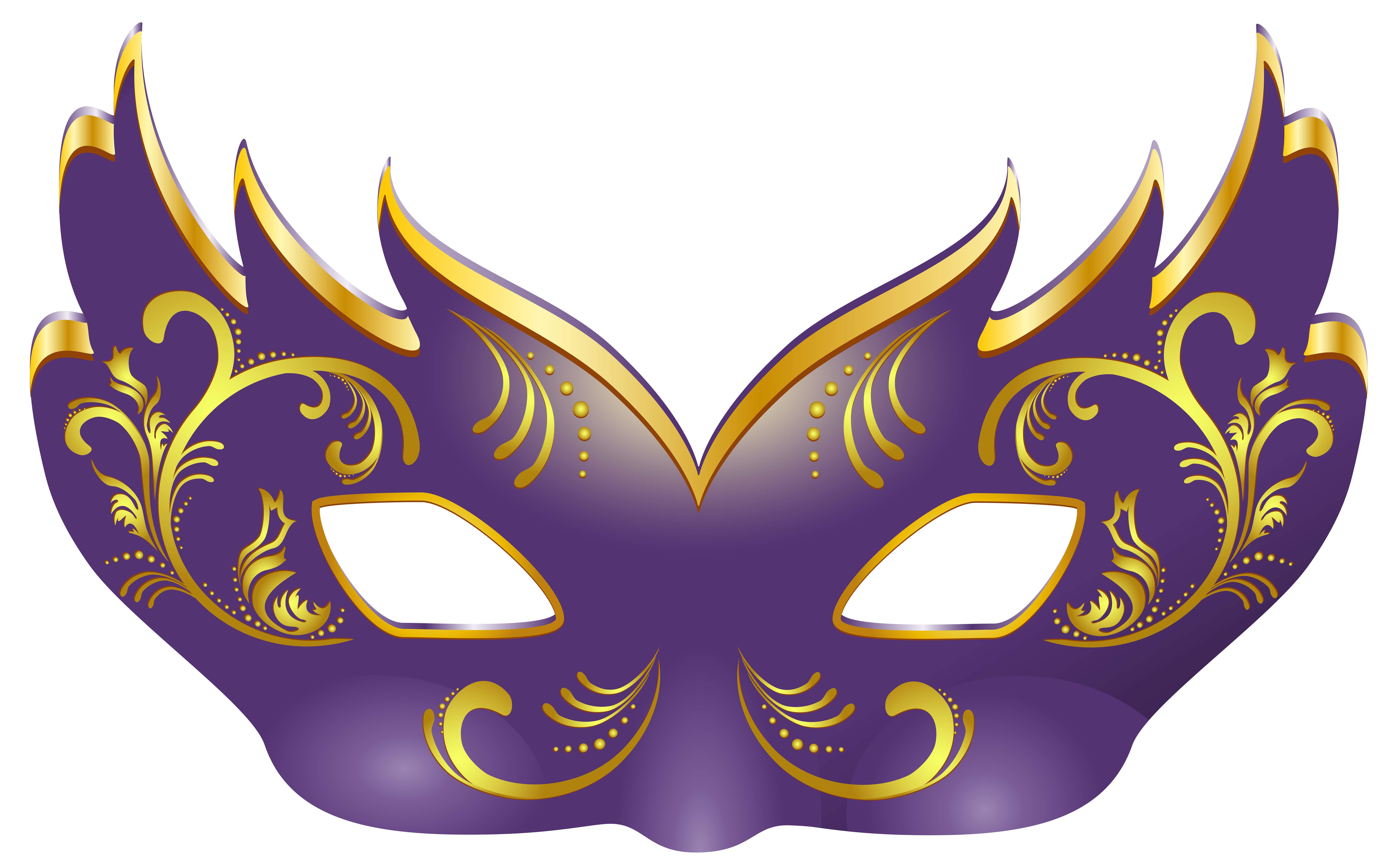 Purple Mask PNG Clip Art Image | Gallery Yopriceville - High-Quality