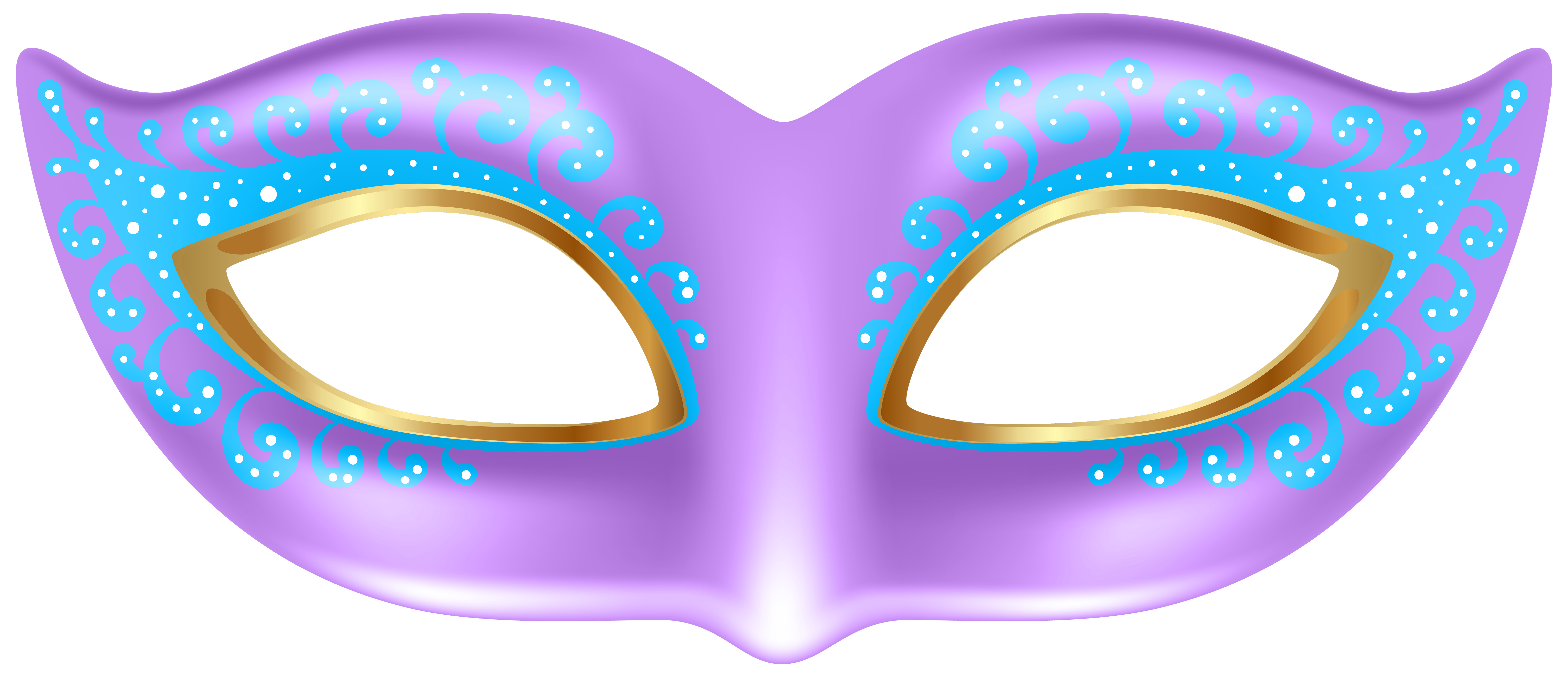 masquerade masks clip art purple