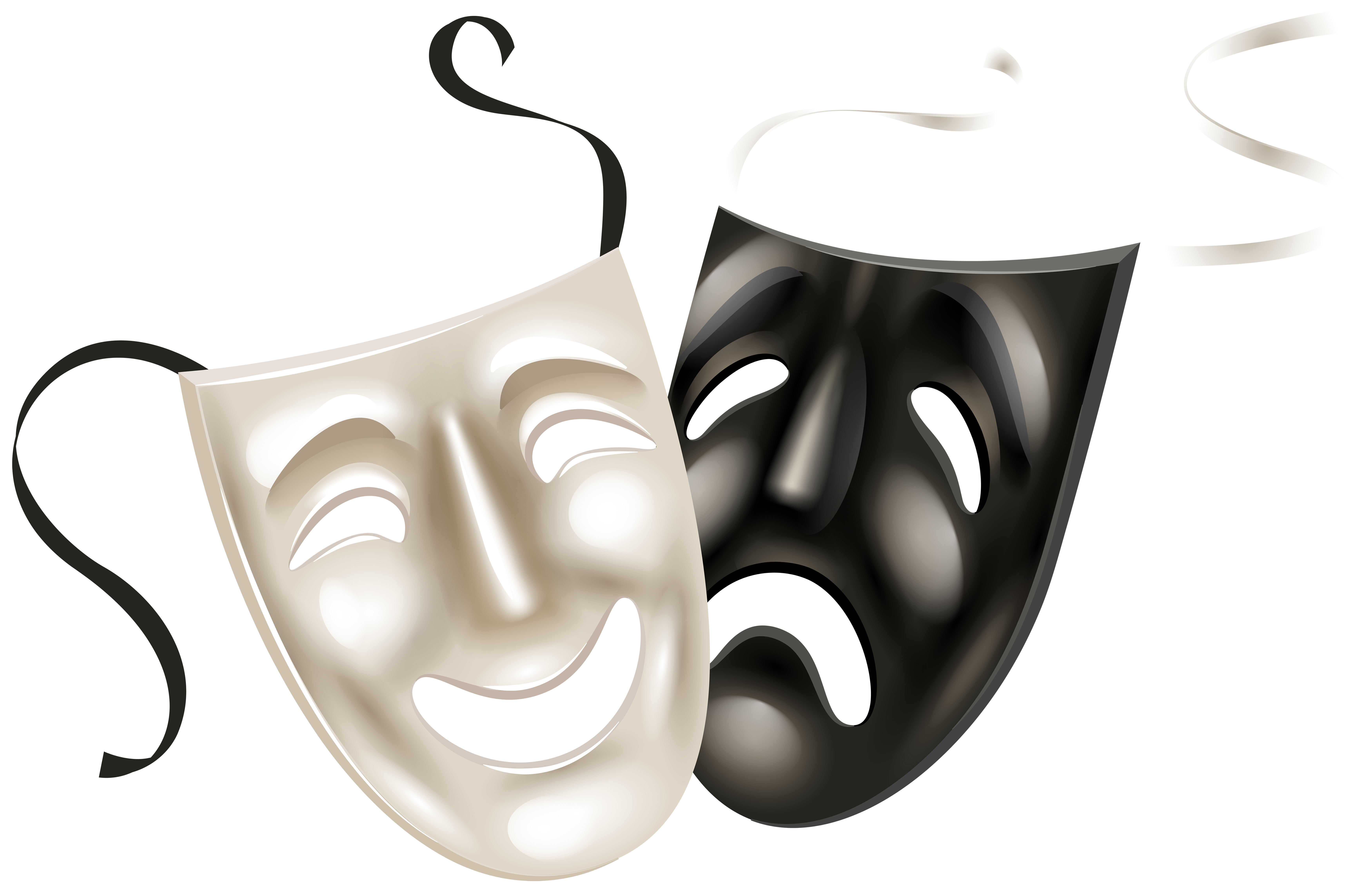 theater masks png