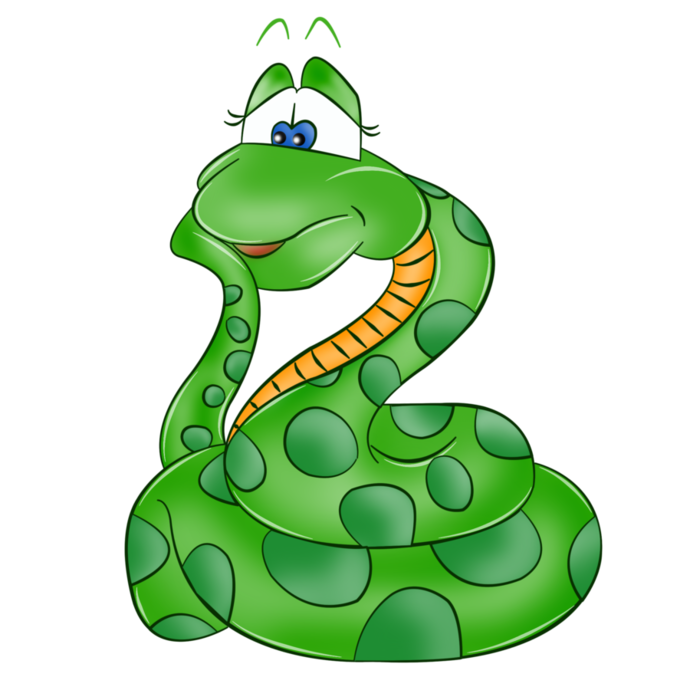 Cartoon Snake Clipart | Gallery Yopriceville - High-Quality Free Images