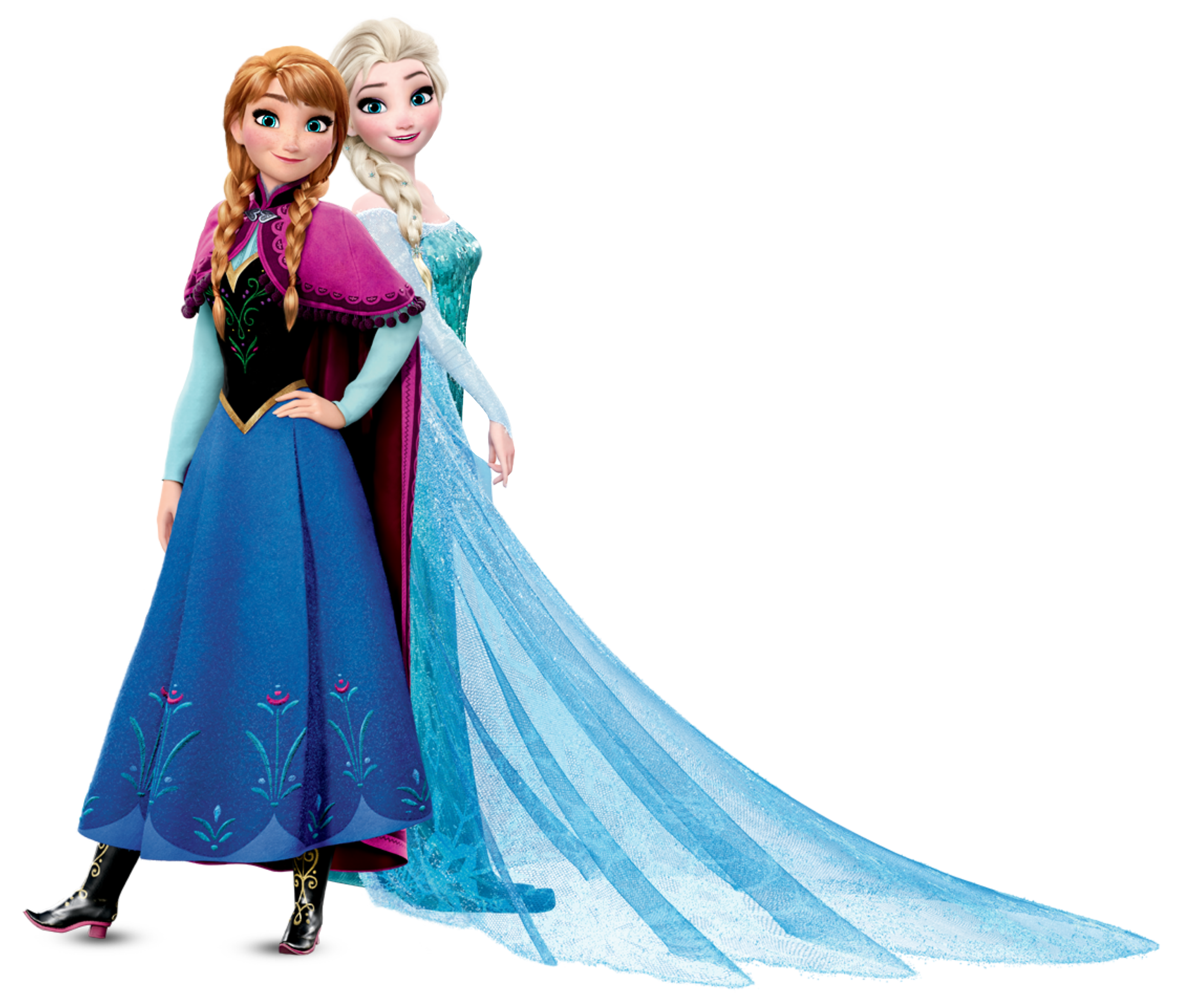 anna elsa frozen as