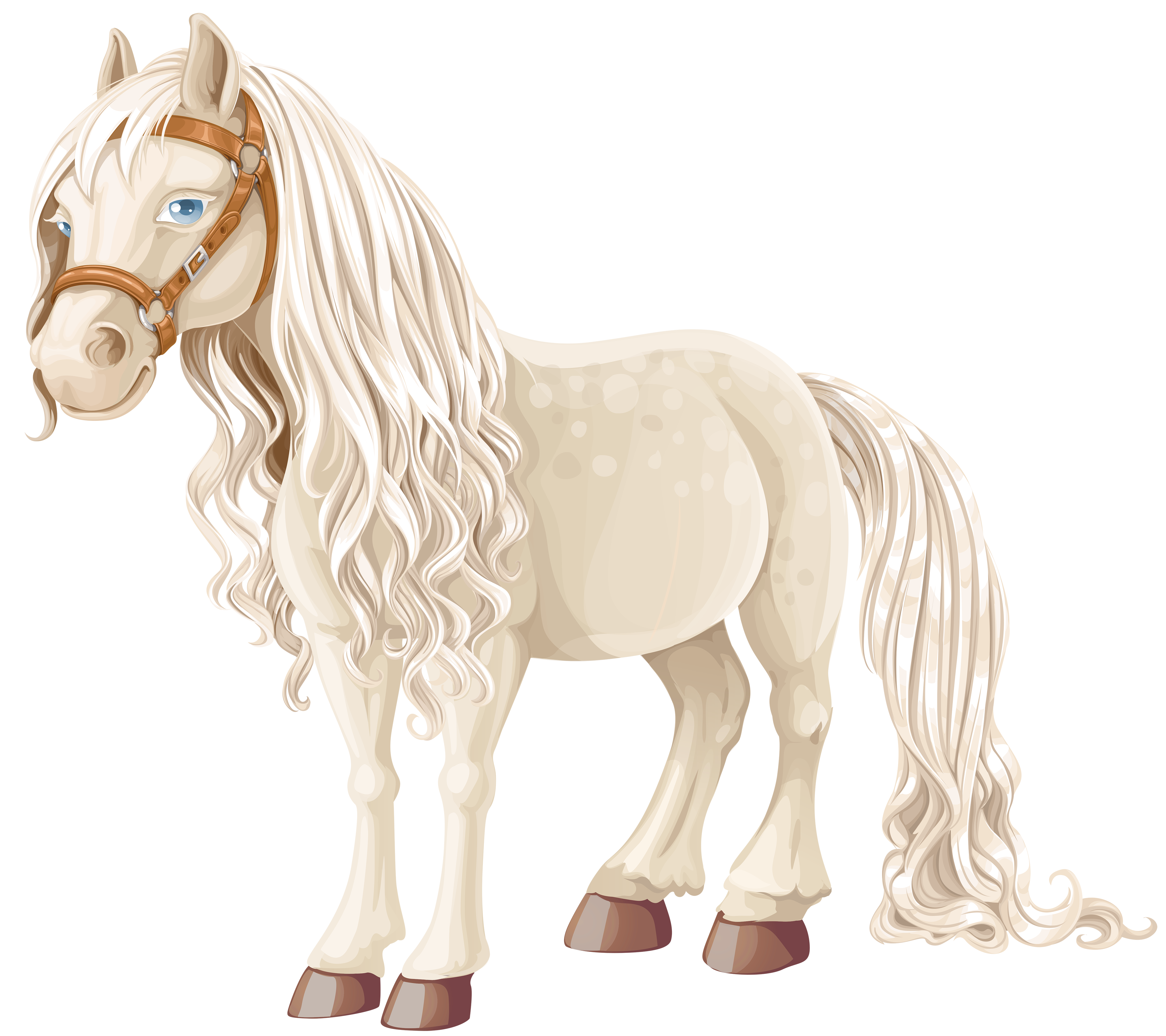 Beautiful Horse Cartoon PNG Clipart Image​ | Gallery Yopriceville -  High-Quality Free Images and Transparent PNG Clipart