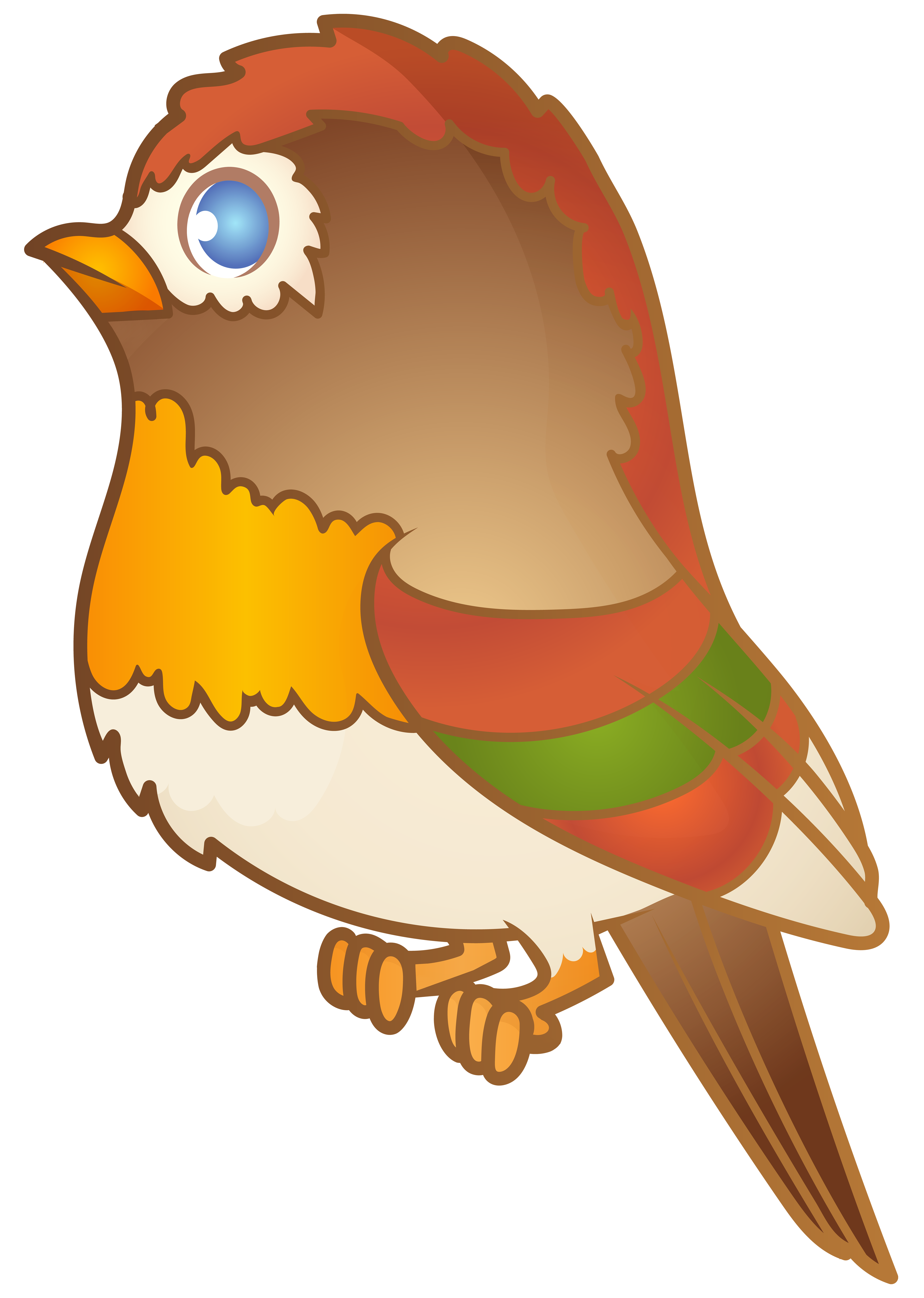 Brown Cartoon Bird PNG Transparent Image​ | Gallery Yopriceville -  High-Quality Free Images and Transparent PNG Clipart