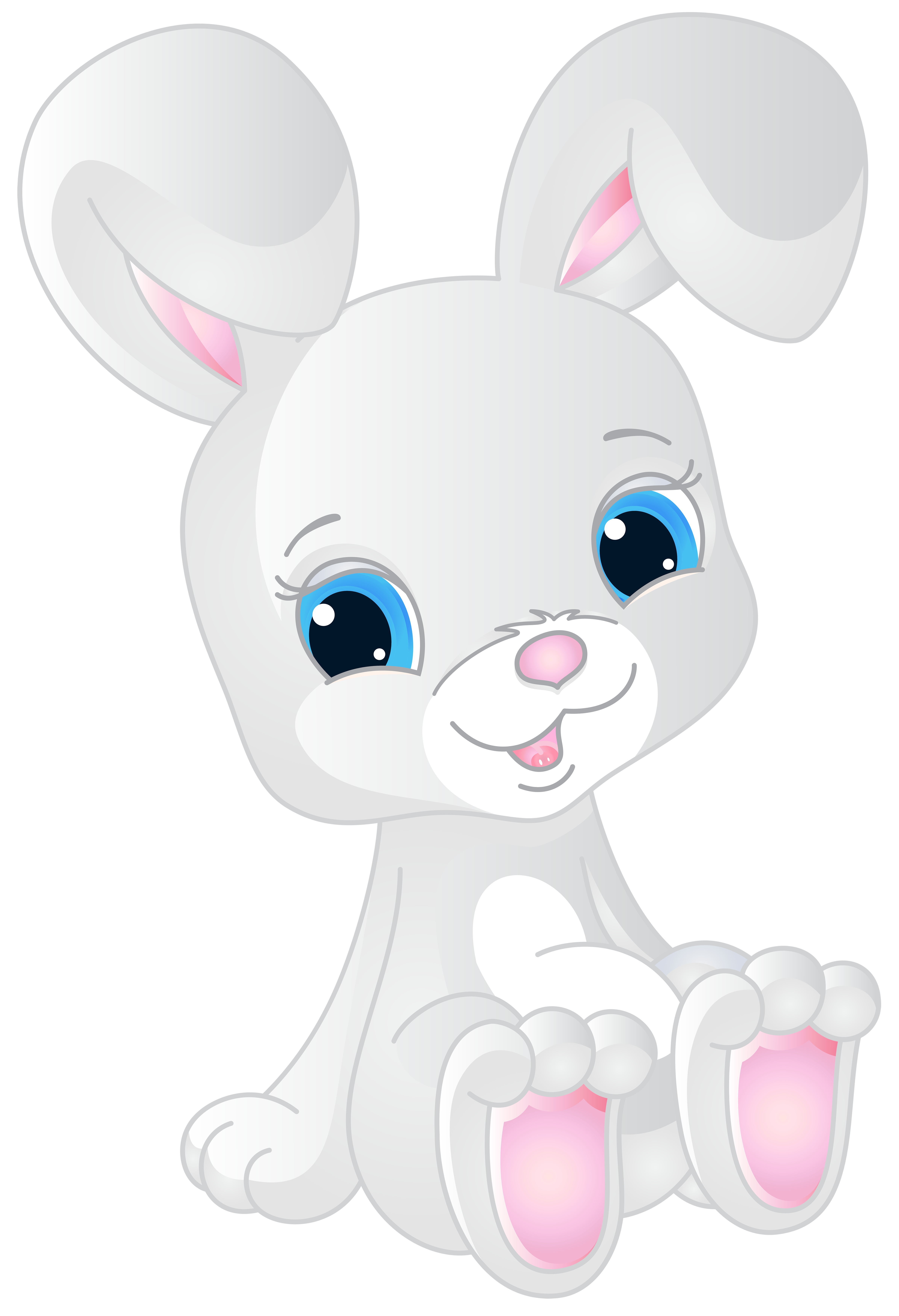 Cute Bunny PNG Clip Art Image | Gallery Yopriceville - High-Quality