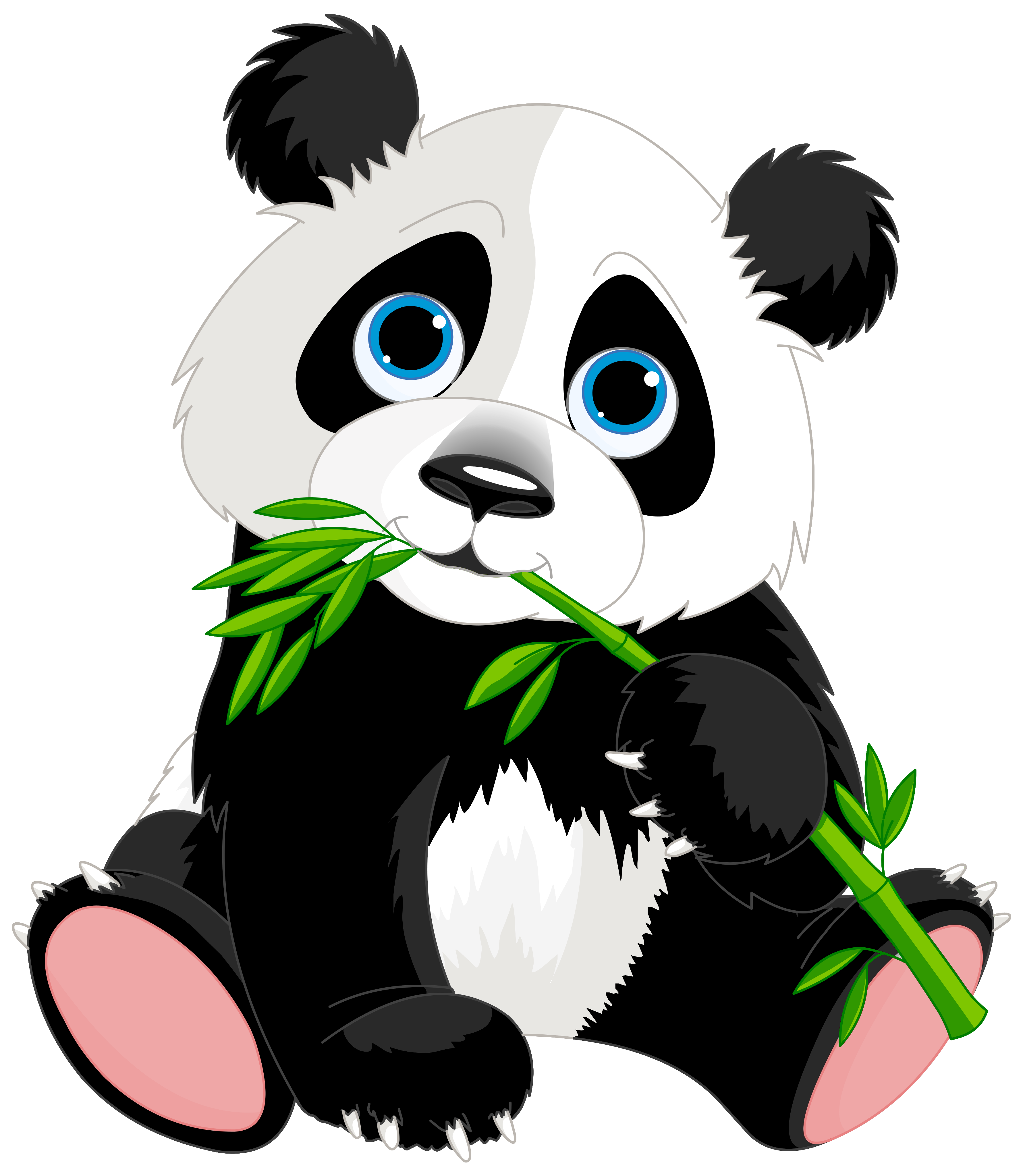 Cute Panda Cartoon PNG Clipart Image​ | Gallery Yopriceville - High-Quality Free  Images and Transparent PNG Clipart