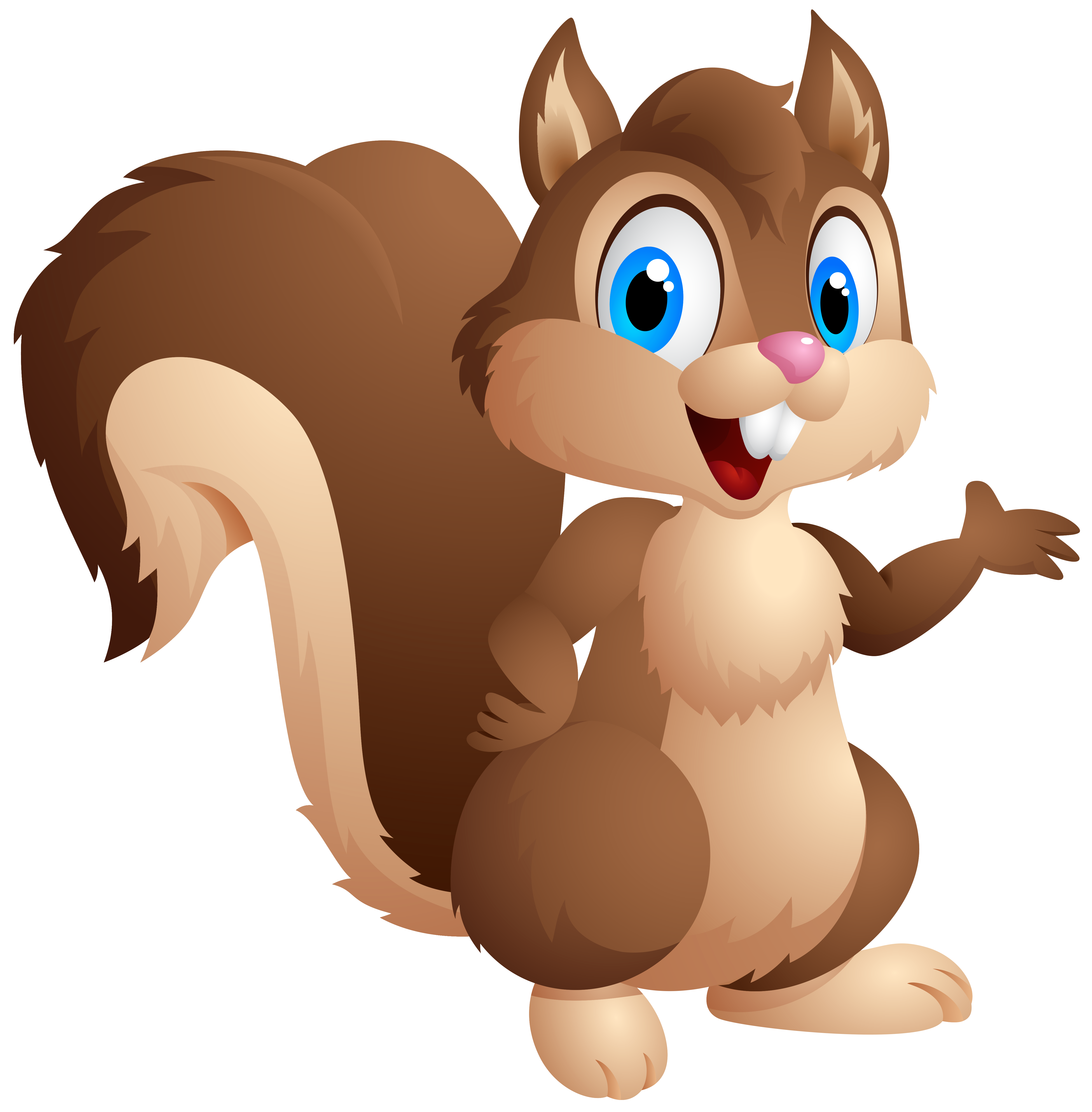 Cute Squirrel Cartoon PNG Clipart Image​ | Gallery Yopriceville -  High-Quality Free Images and Transparent PNG Clipart