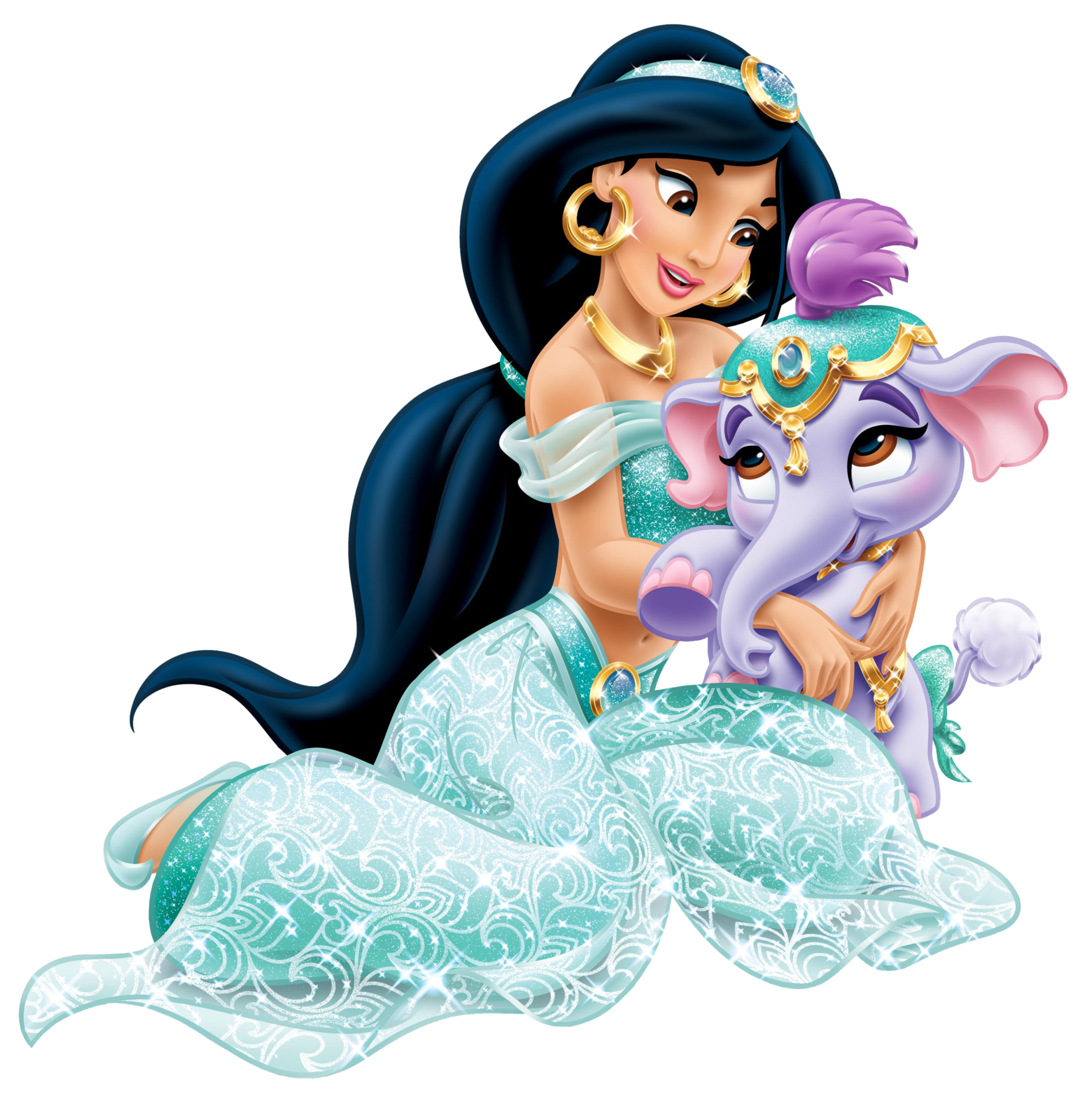 https://gallery.yopriceville.com/var/albums/Free-Clipart-Pictures/Cartoons-PNG/Disney_Princess_Jasmine_with_Cute_Elephant_Transparent_PNG_Clip_Art_Image.png?m=1449806102