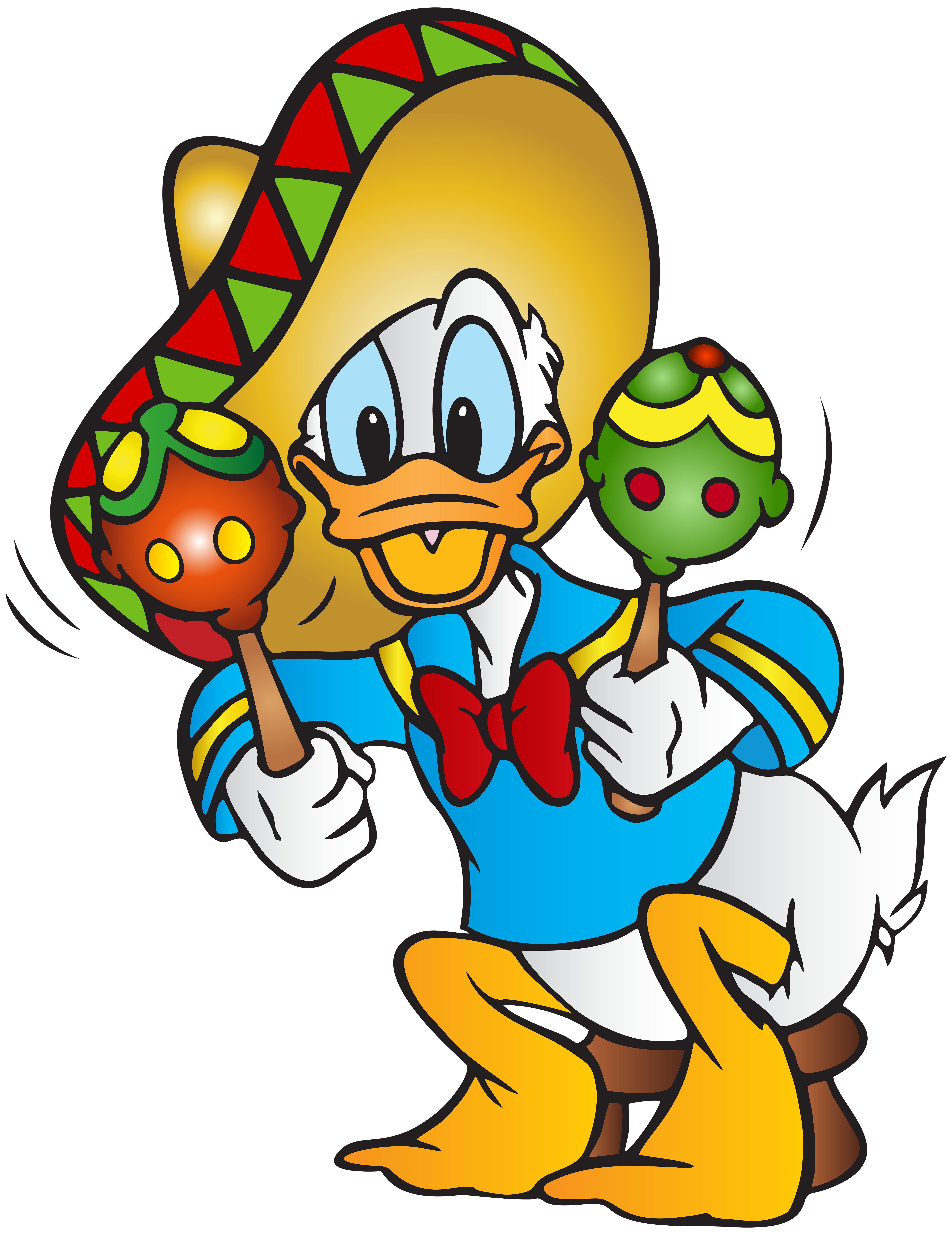 Donald Duck Mexican Free PNG Clip Art Image | Gallery ...