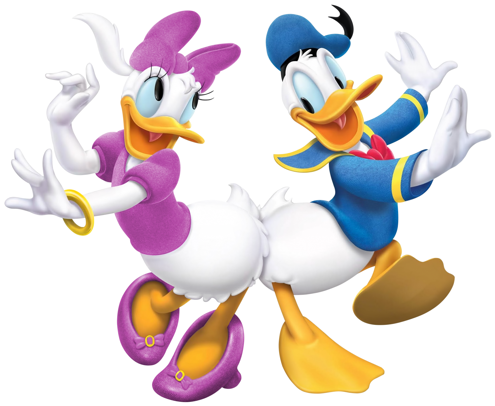 donald duck and daisy transparent png cartoon image gallery