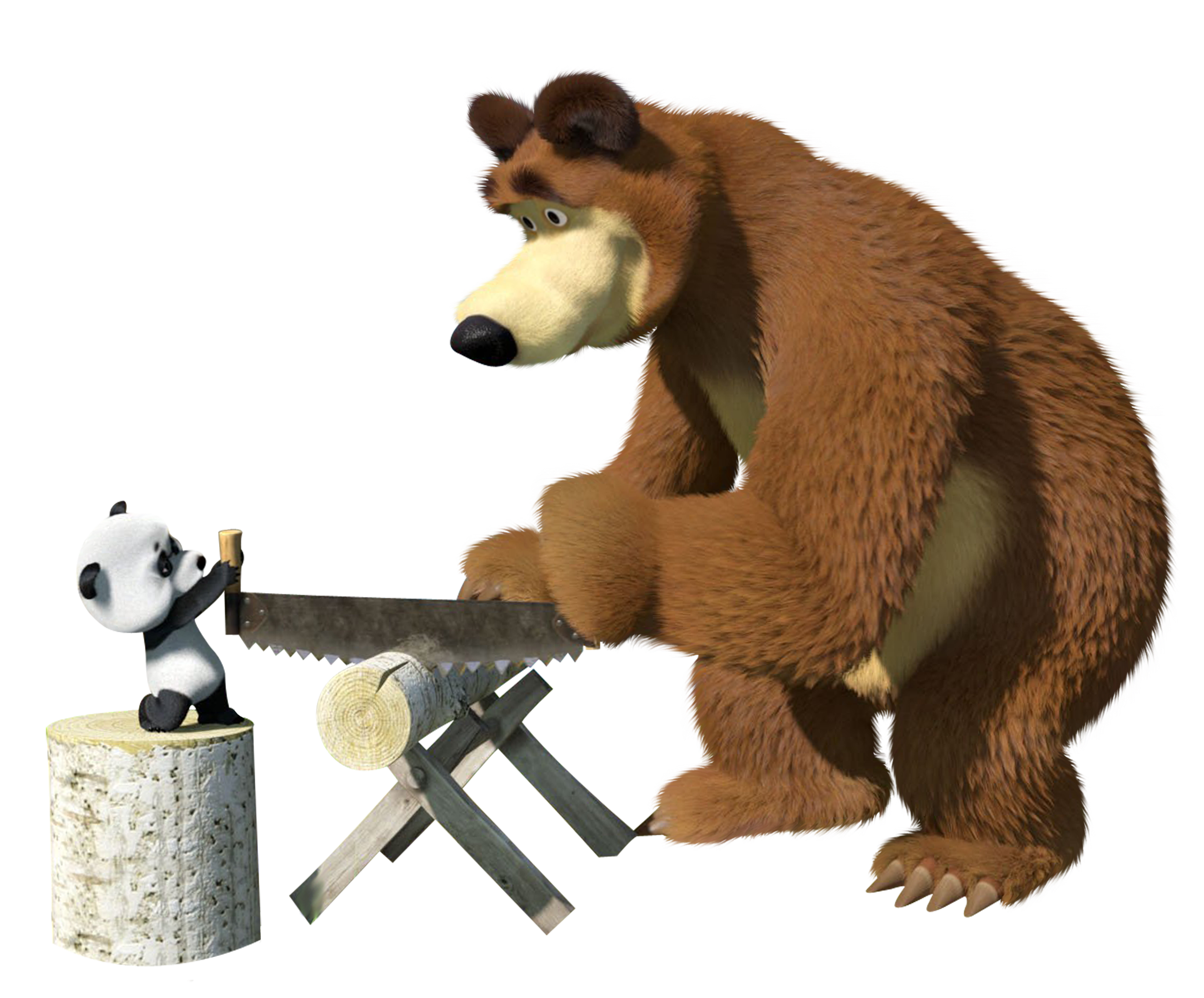 Masha and the Bear Cartoon Transparent Clip Art Image​ | Gallery  Yopriceville - High-Quality Free Images and Transparent PNG Clipart