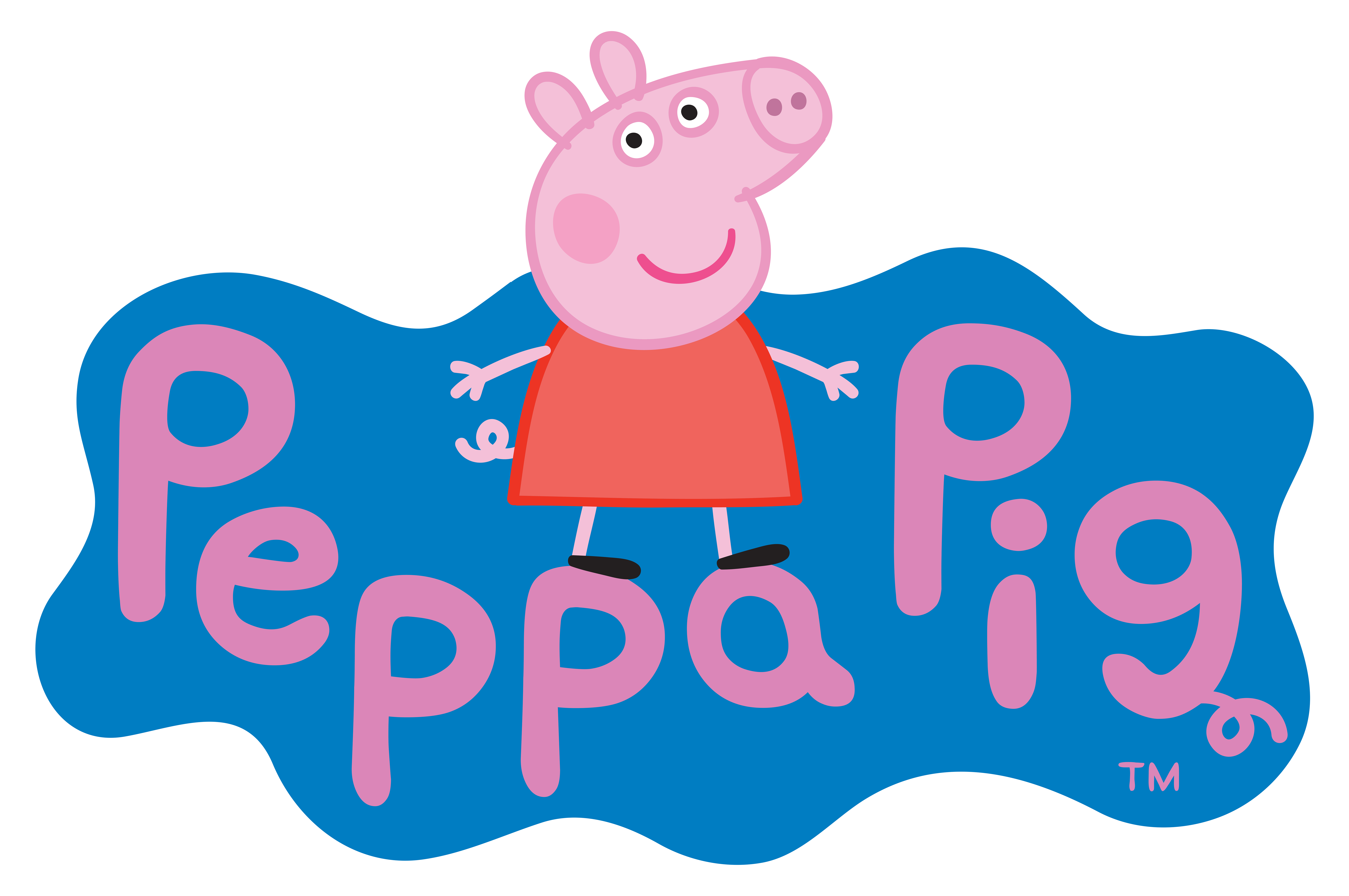 Peppa Pig Logo Transparent PNG Clip Art Image | Gallery ...