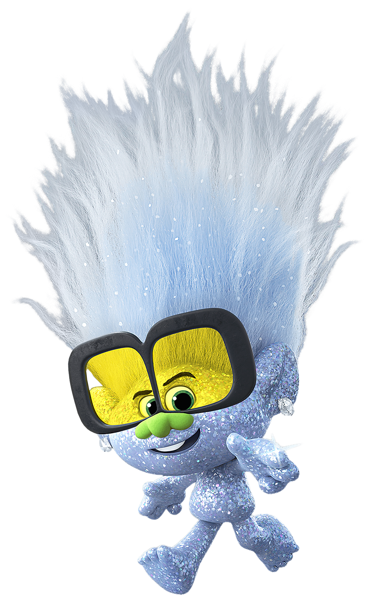 Tiny-Diamond Trolls World Tour Transparent PNG Image | Gallery