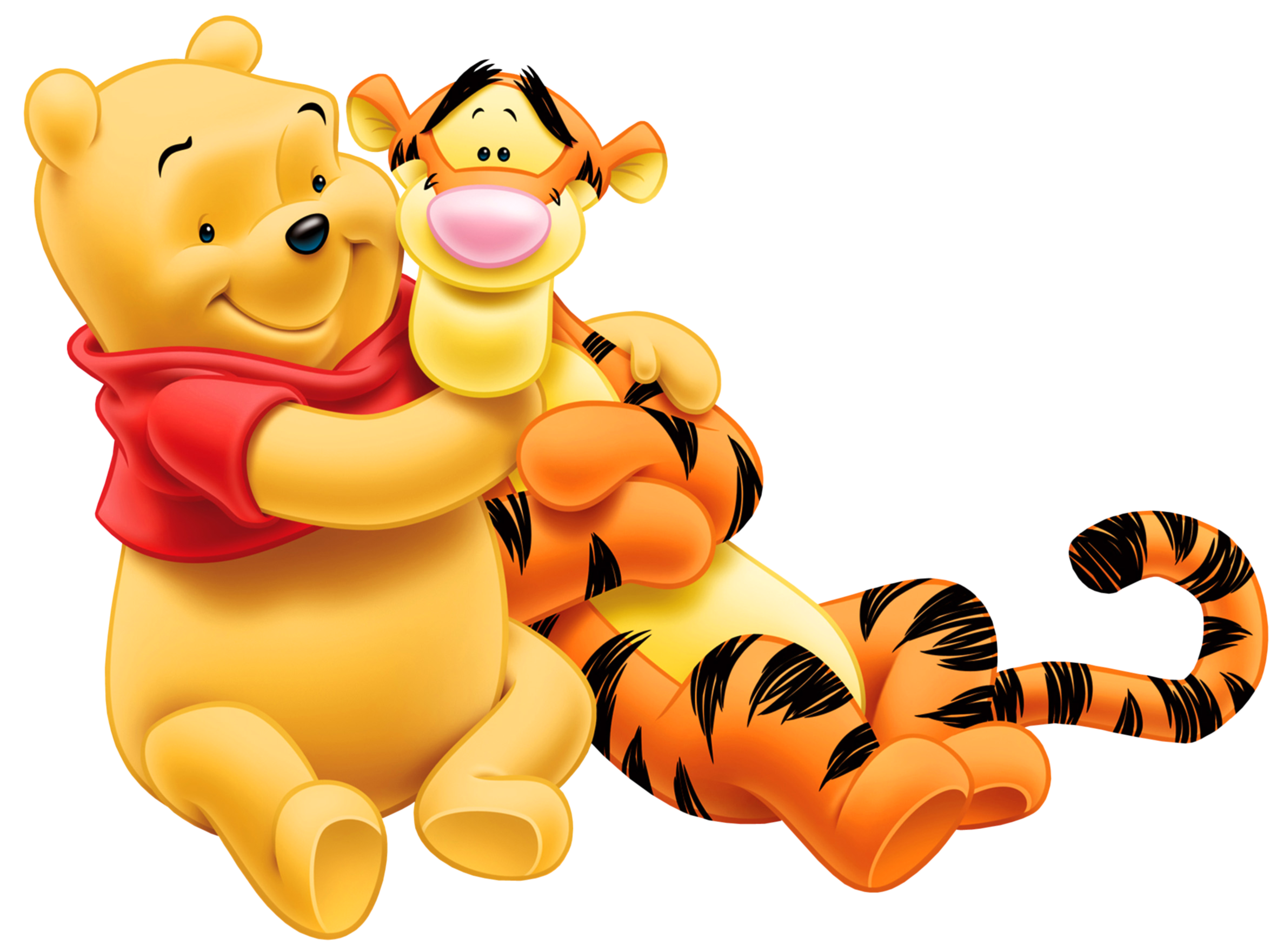 Transparent Tigger and Winnie the Pooh PNG Cartoon​ | Gallery Yopriceville  - High-Quality Free Images and Transparent PNG Clipart