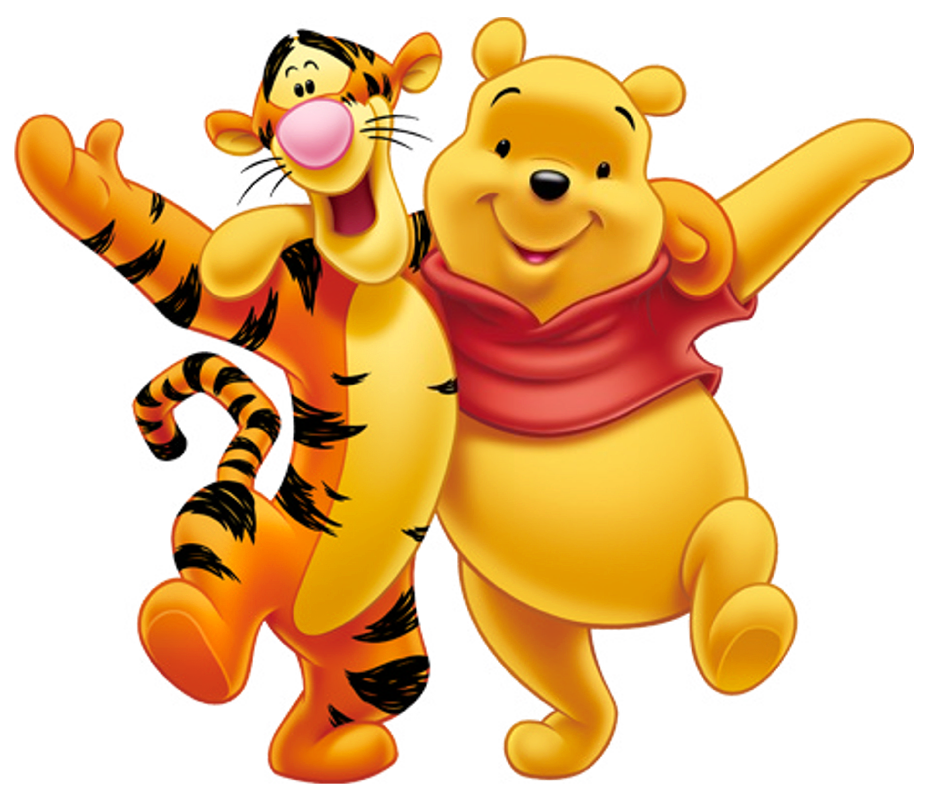 transparent winnie the pooh and tigger png clipart eeyore christmas