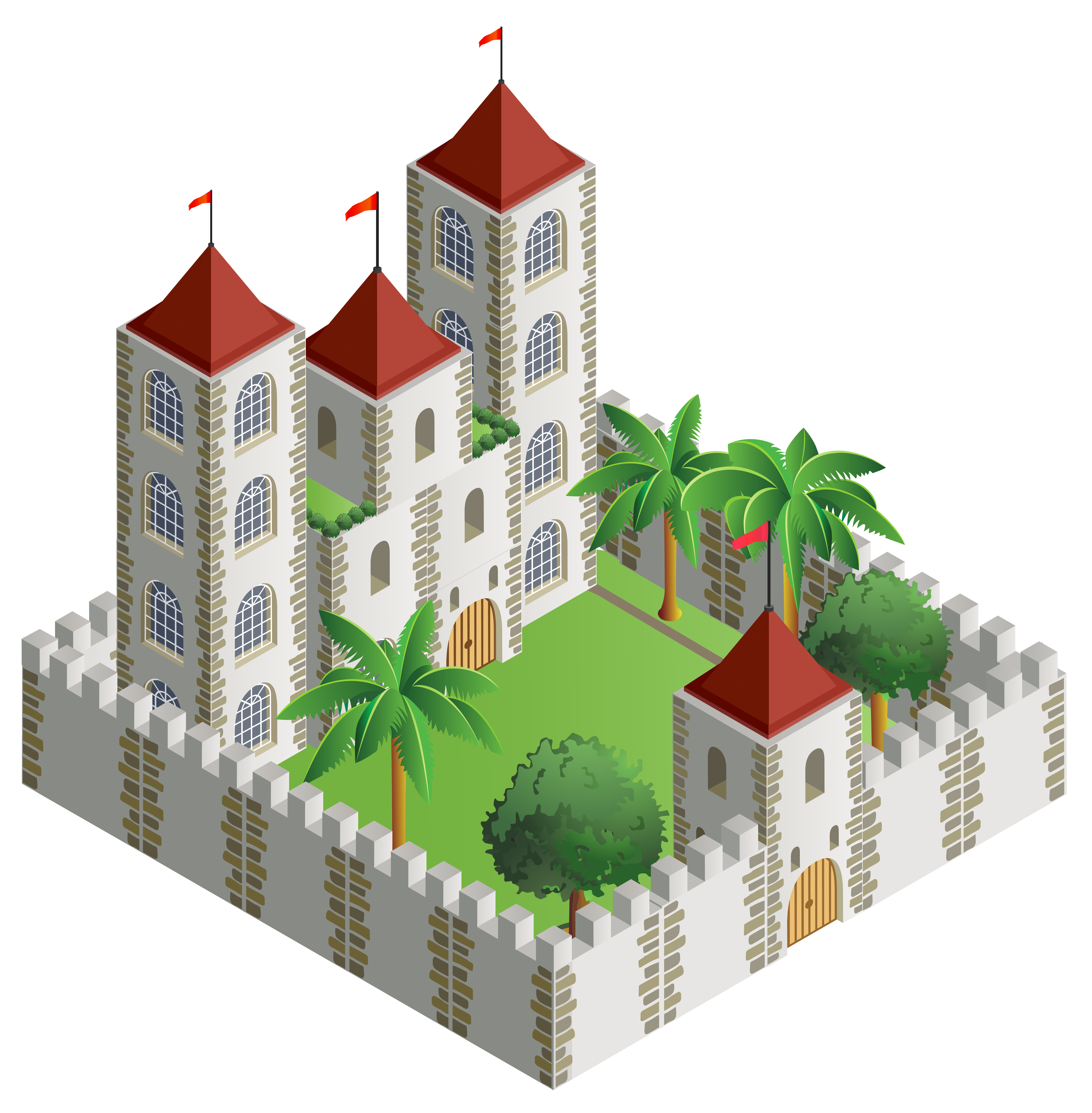 3d castle castle png