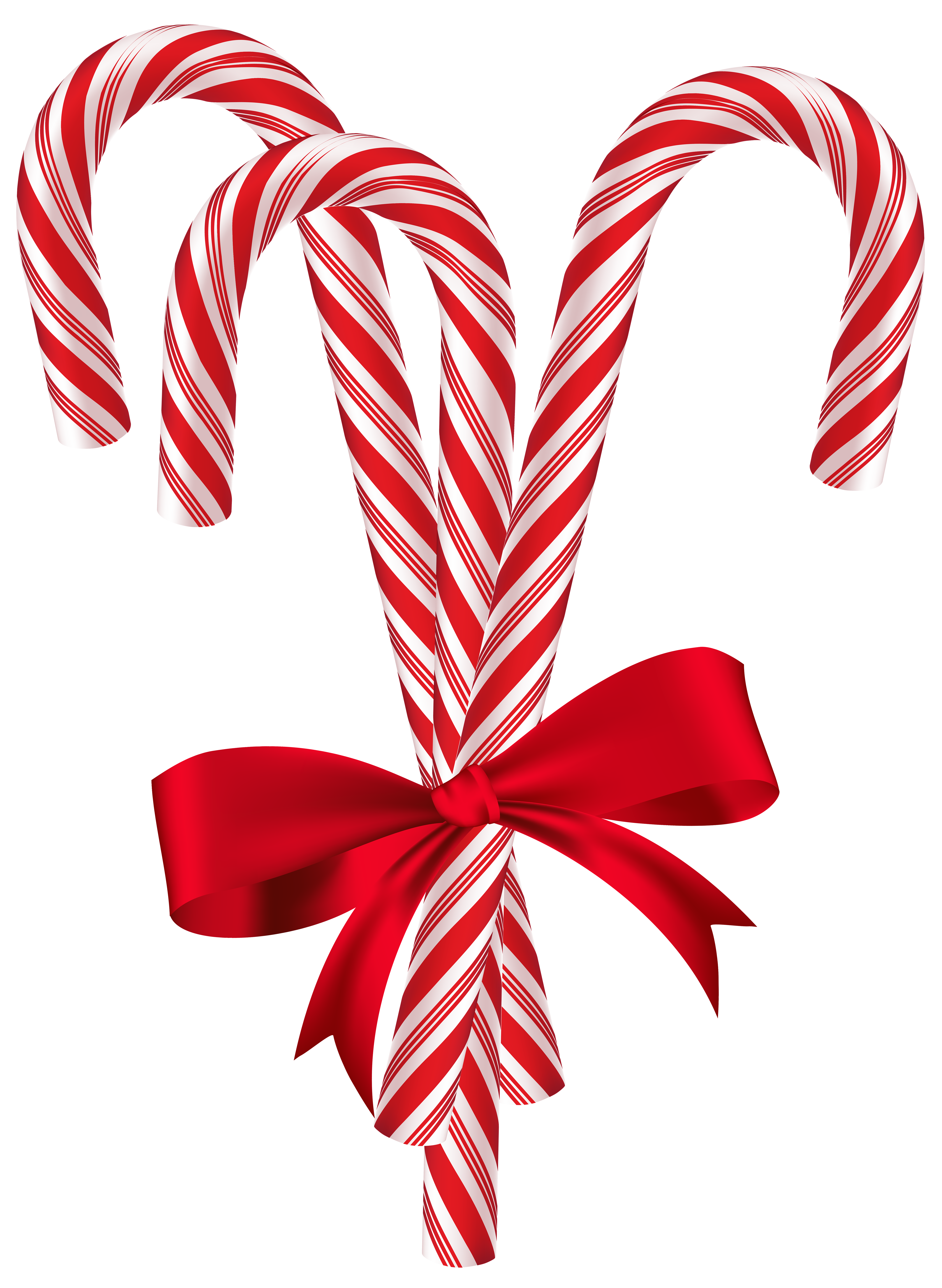 candy canes with red
