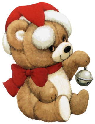 Christmas Bear PNG Transparent Images Free Download