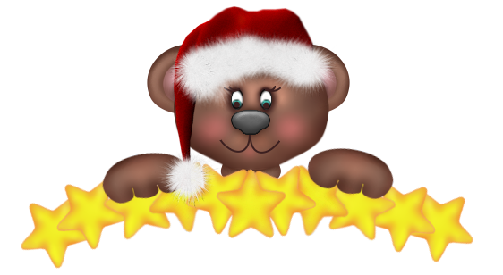 Christmas Bear PNG Transparent Images Free Download