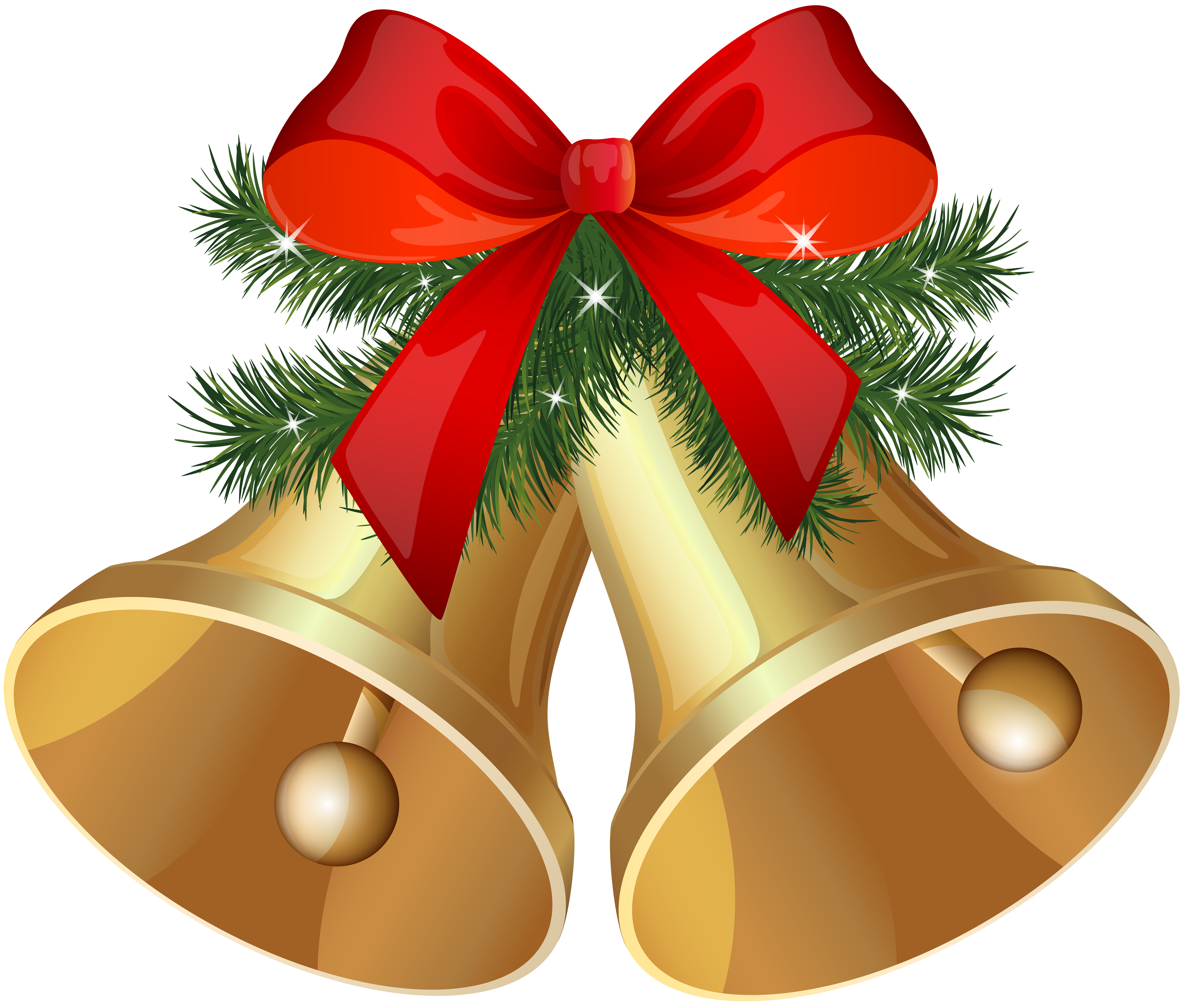 Gold Christmas Bell PNG Clipart​  Gallery Yopriceville - High-Quality Free  Images and Transparent PNG Clipart
