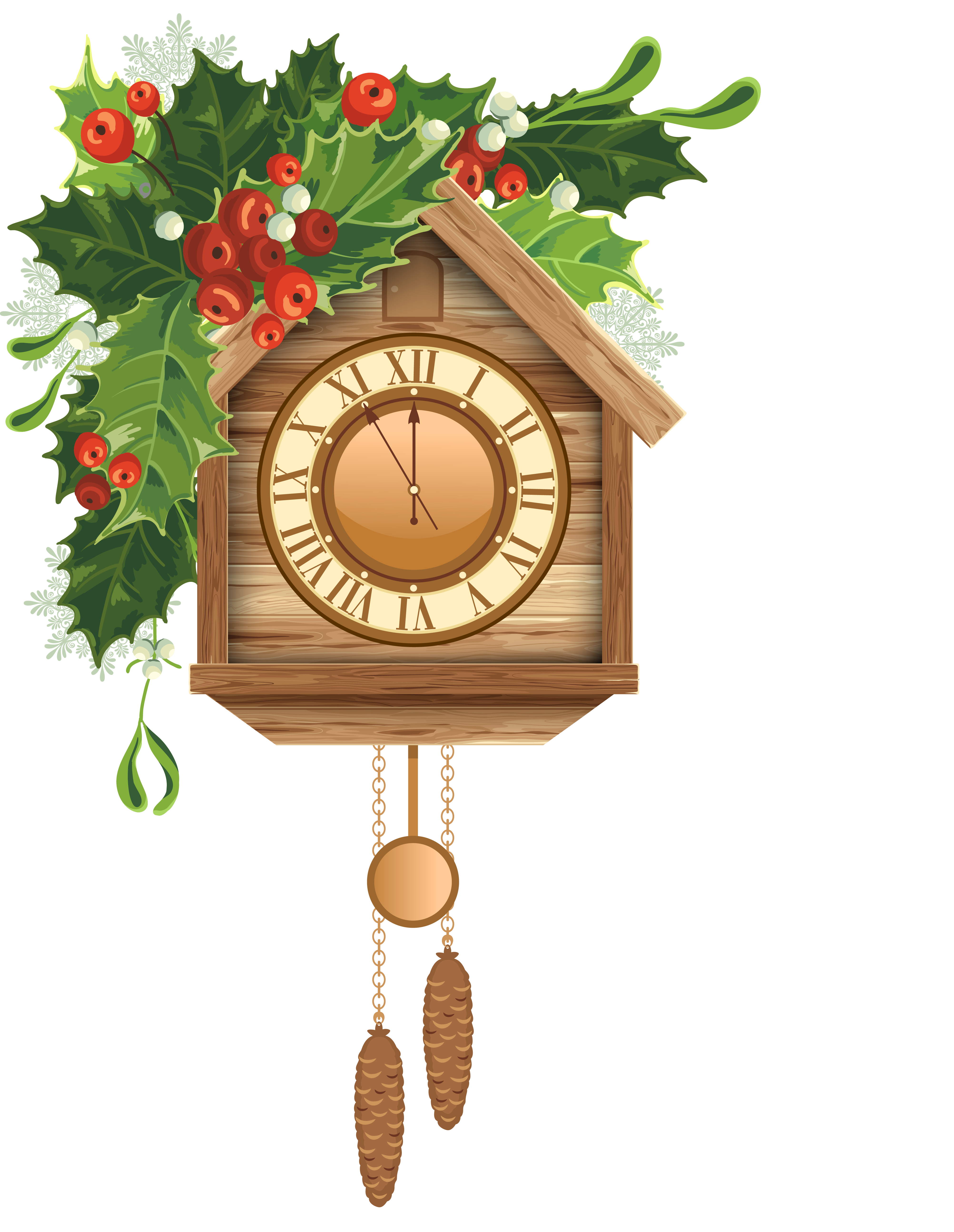 Christmas Cuckoo Clock PNG Clipart | Gallery Yopriceville ...
