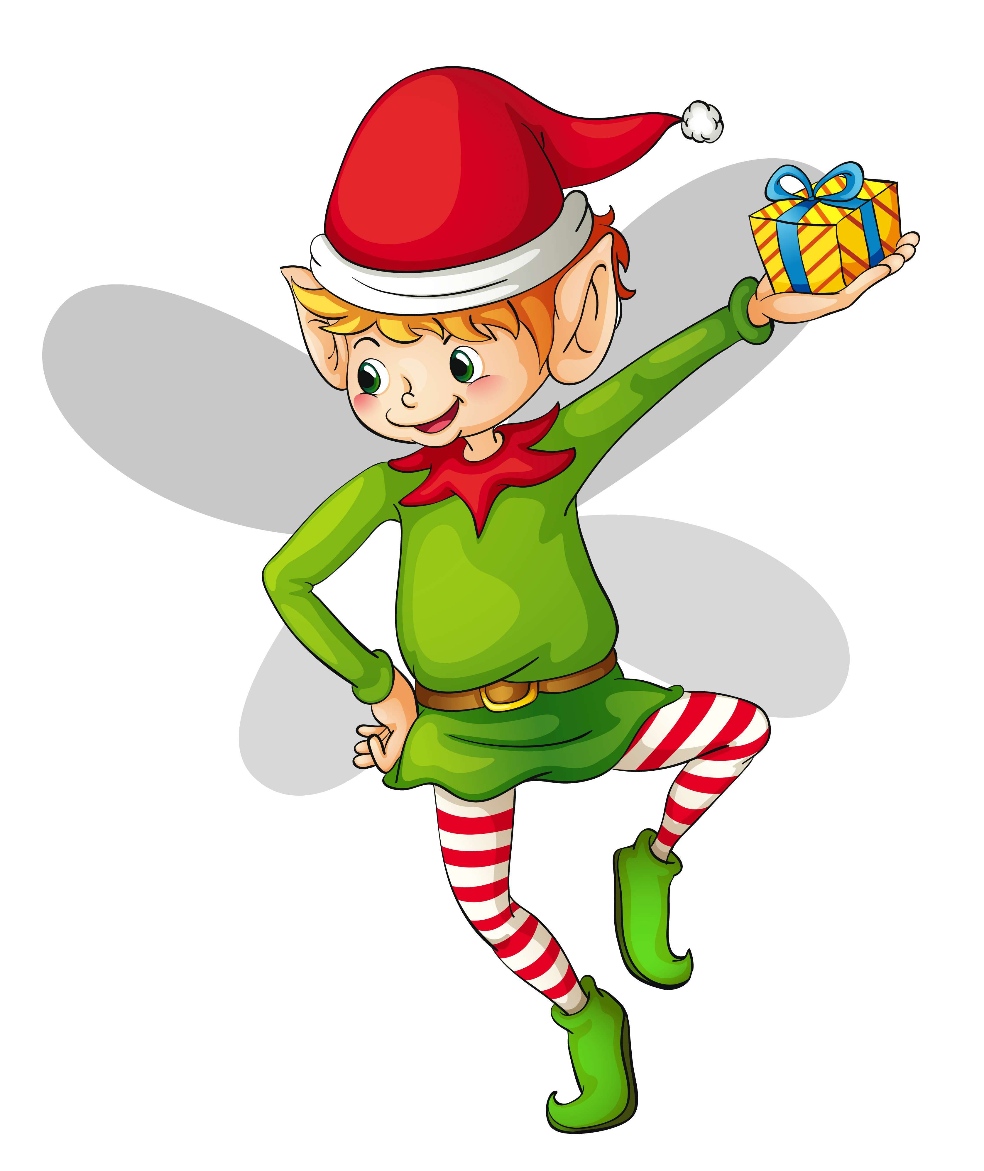 Christmas Cute Elf Clipart Gallery Yopriceville High Quality View Full Size