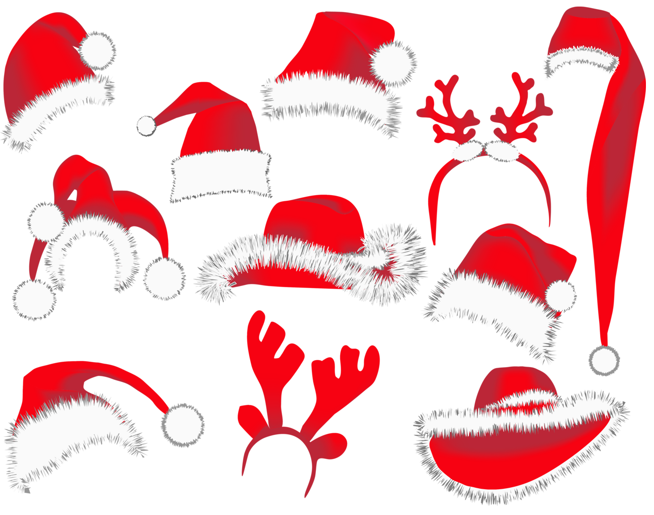 Download Christmas Hats PNG Clipart Picture | Gallery Yopriceville ...