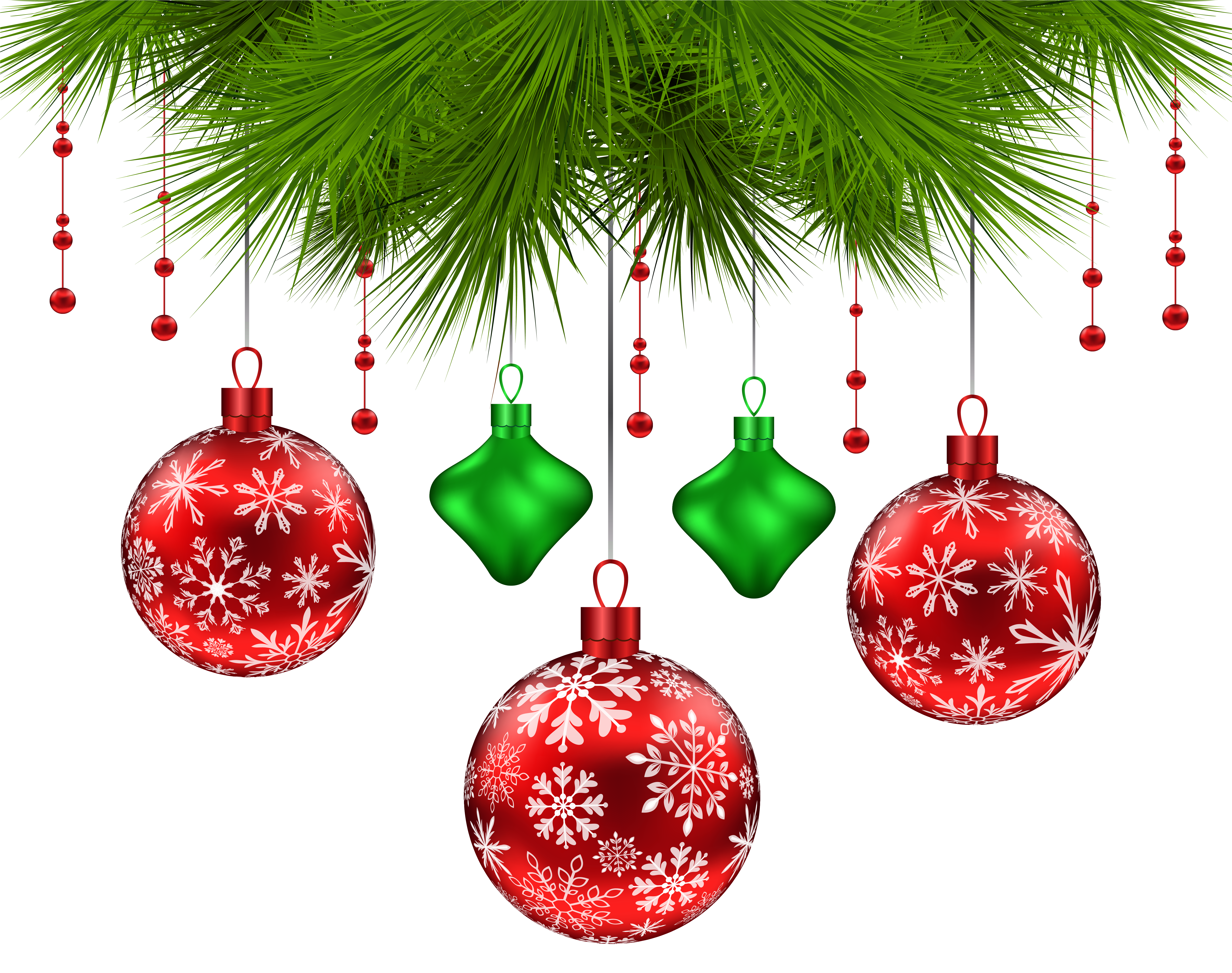 Christmas Pine Decoration PNG Clip Art Image | Gallery ...