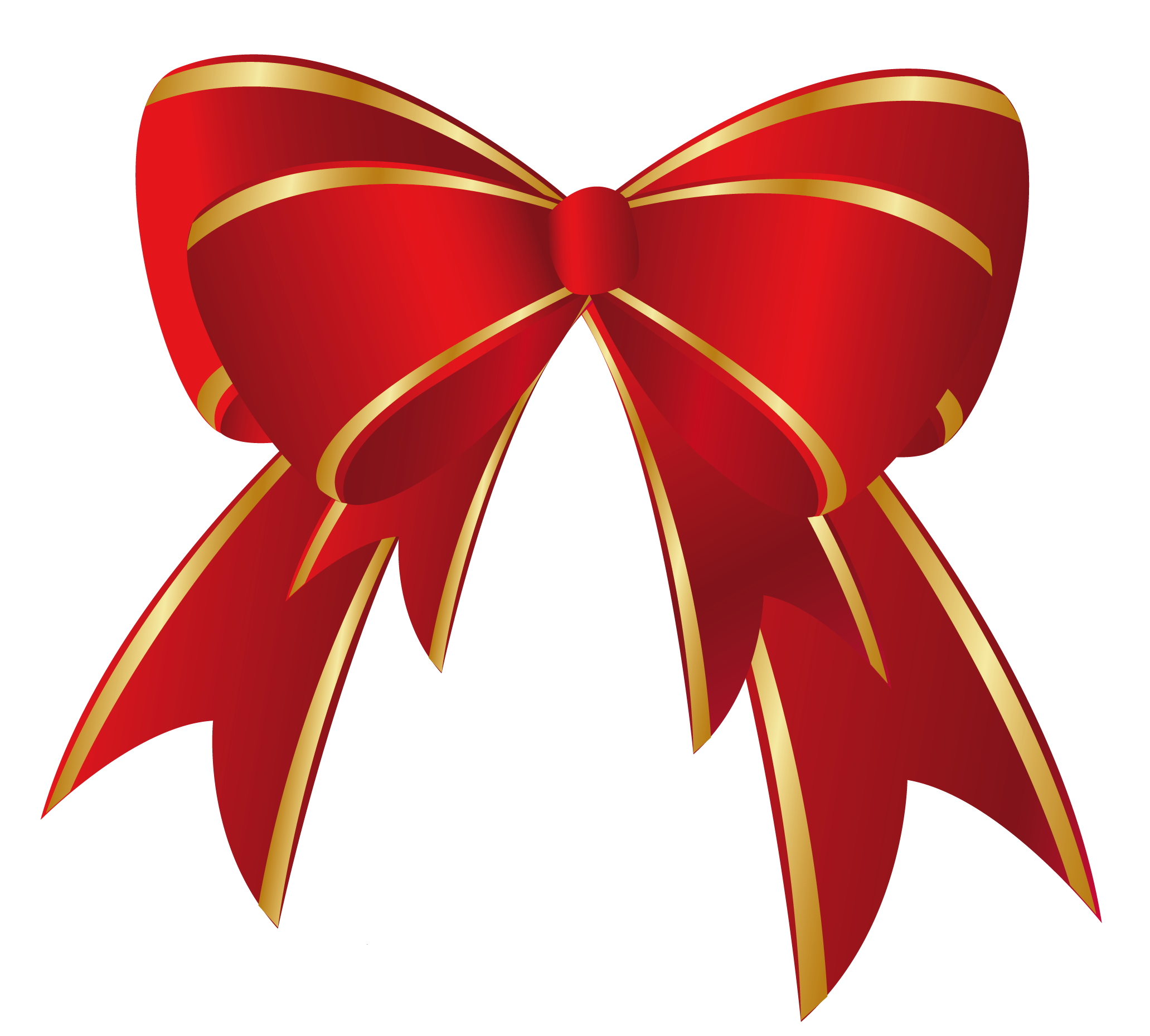 Gold Bow Clip Art PNG Image​  Gallery Yopriceville - High-Quality Free  Images and Transparent PNG Clipart