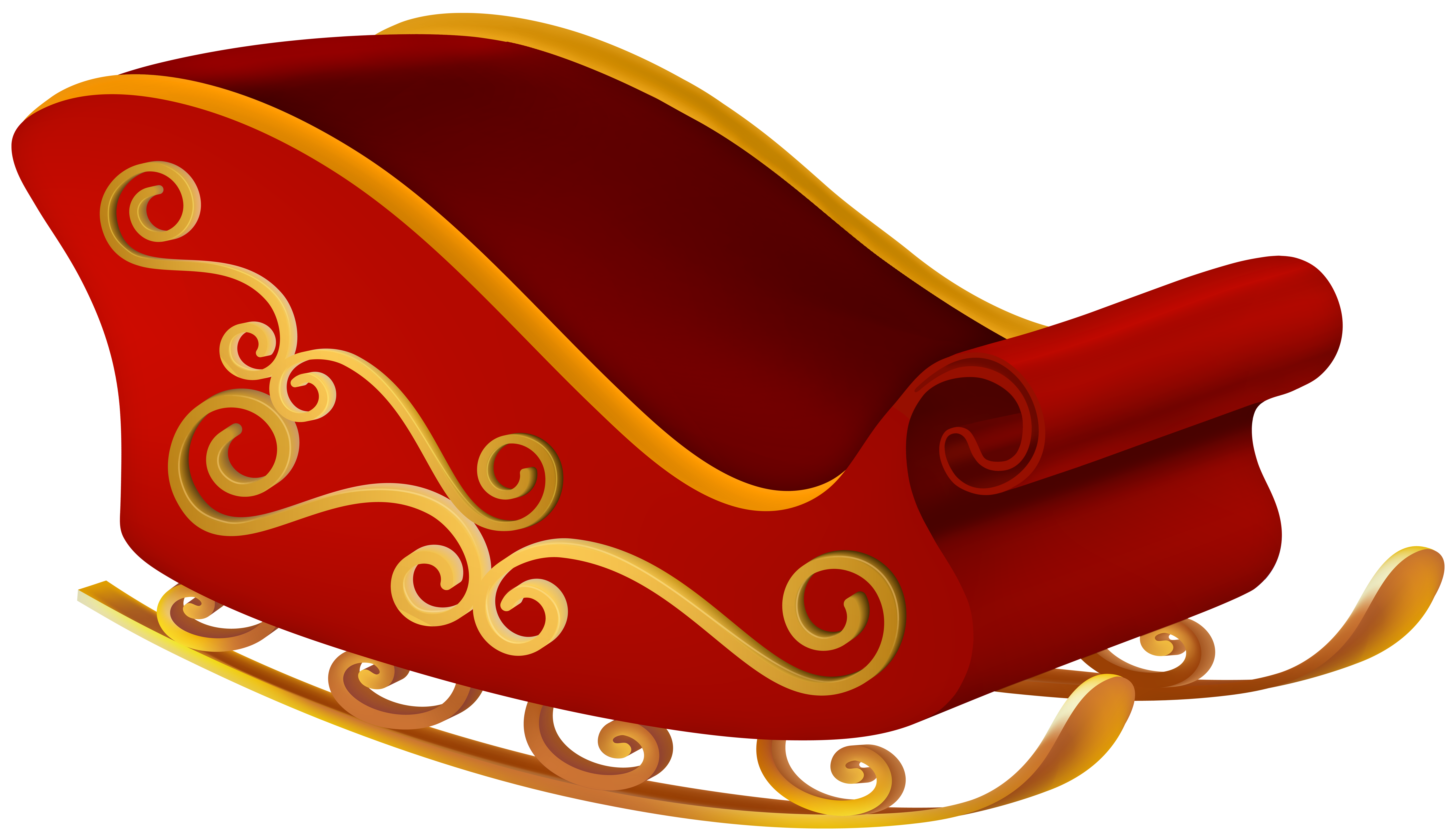 Christmas Santa Sleigh Clip Art Gallery Yopriceville High Quality Images And Transparent Png Free Clipart