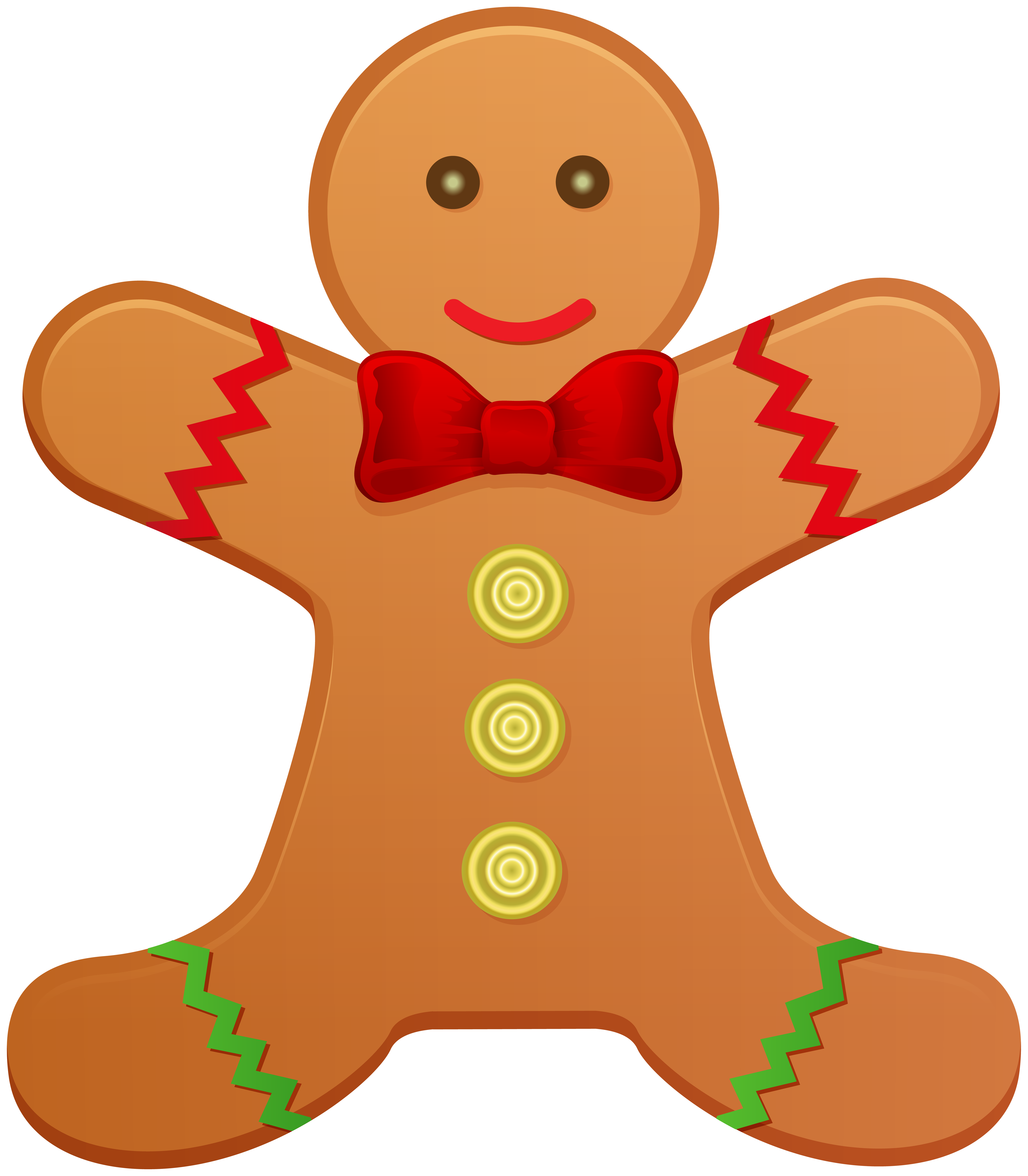 Gingerbread Man Ornament PNG Clipart | Gallery Yopriceville - High ...