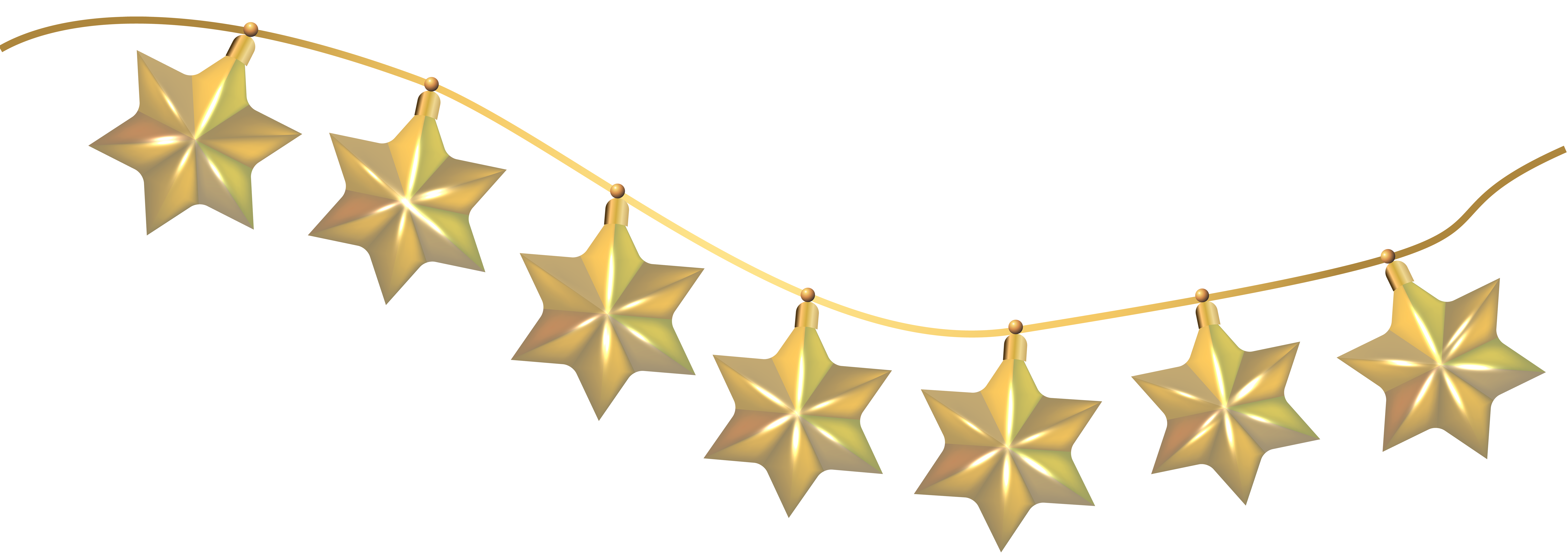 hanging stars decoration png