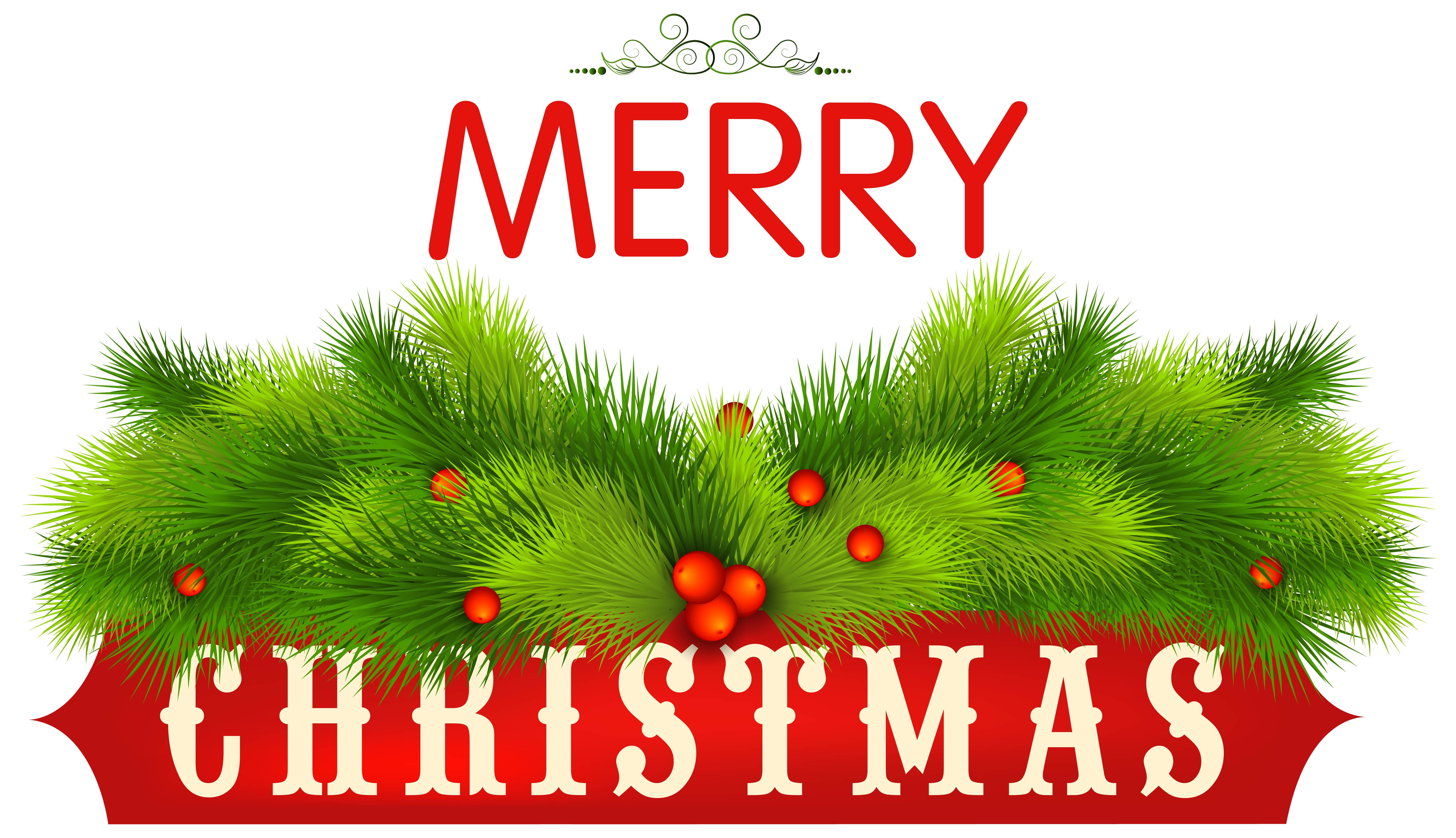 Merry Christmas Decorative Png Clipart Image Gallery Yopriceville High Quality Images And Transparent Png Free Clipart
