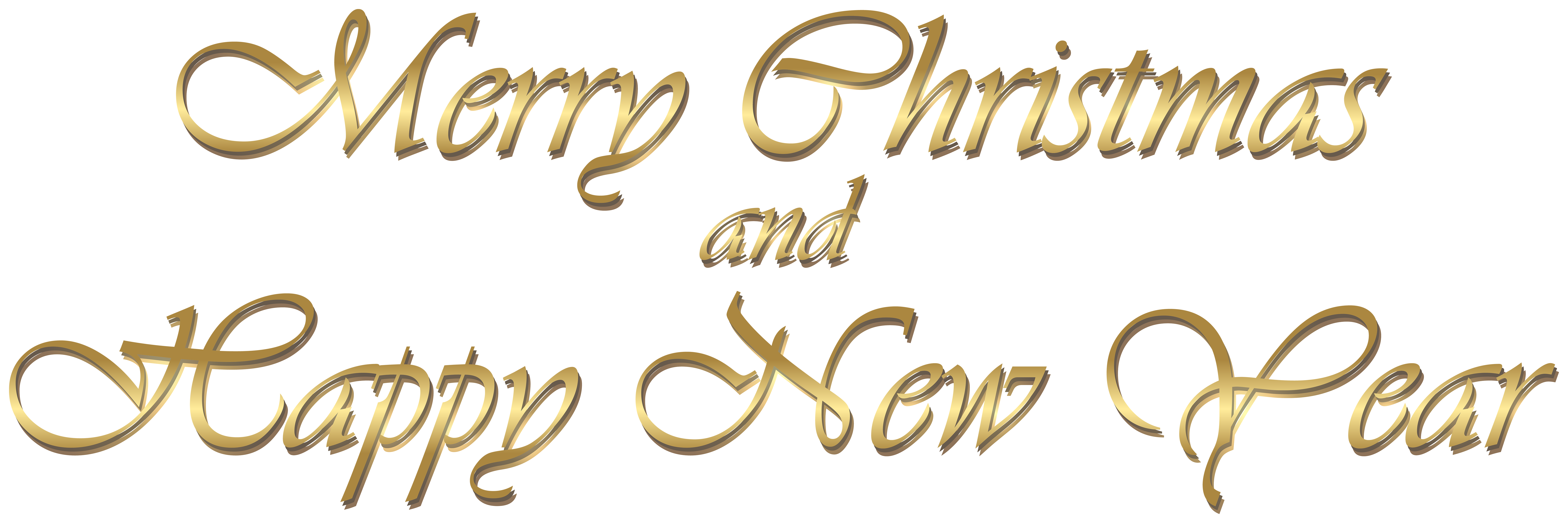 Merry Christmas Happy New Year Text Png Clipart Gallery Yopriceville High Quality Images And Transparent Png Free Clipart