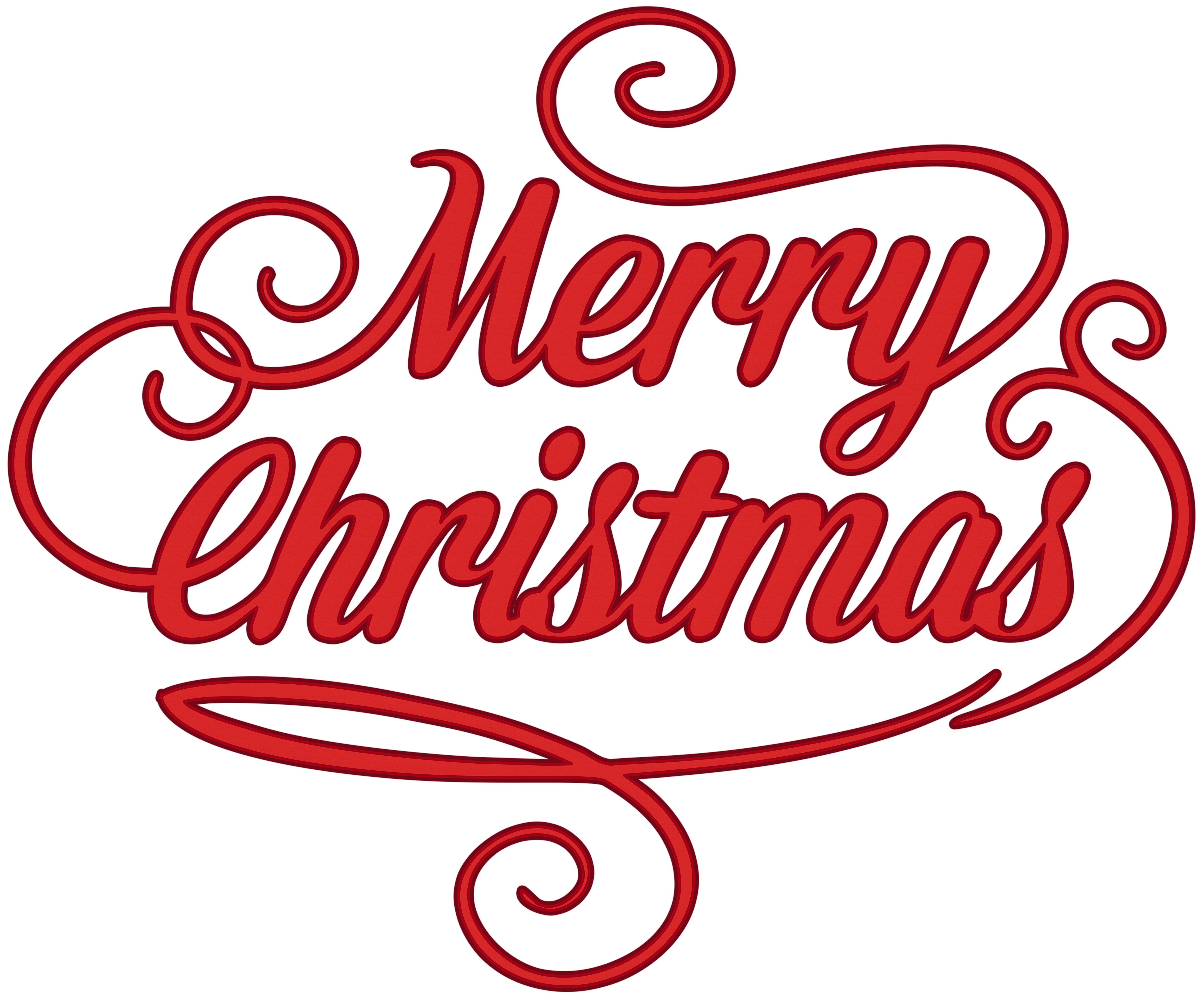 merry christmas transparent png