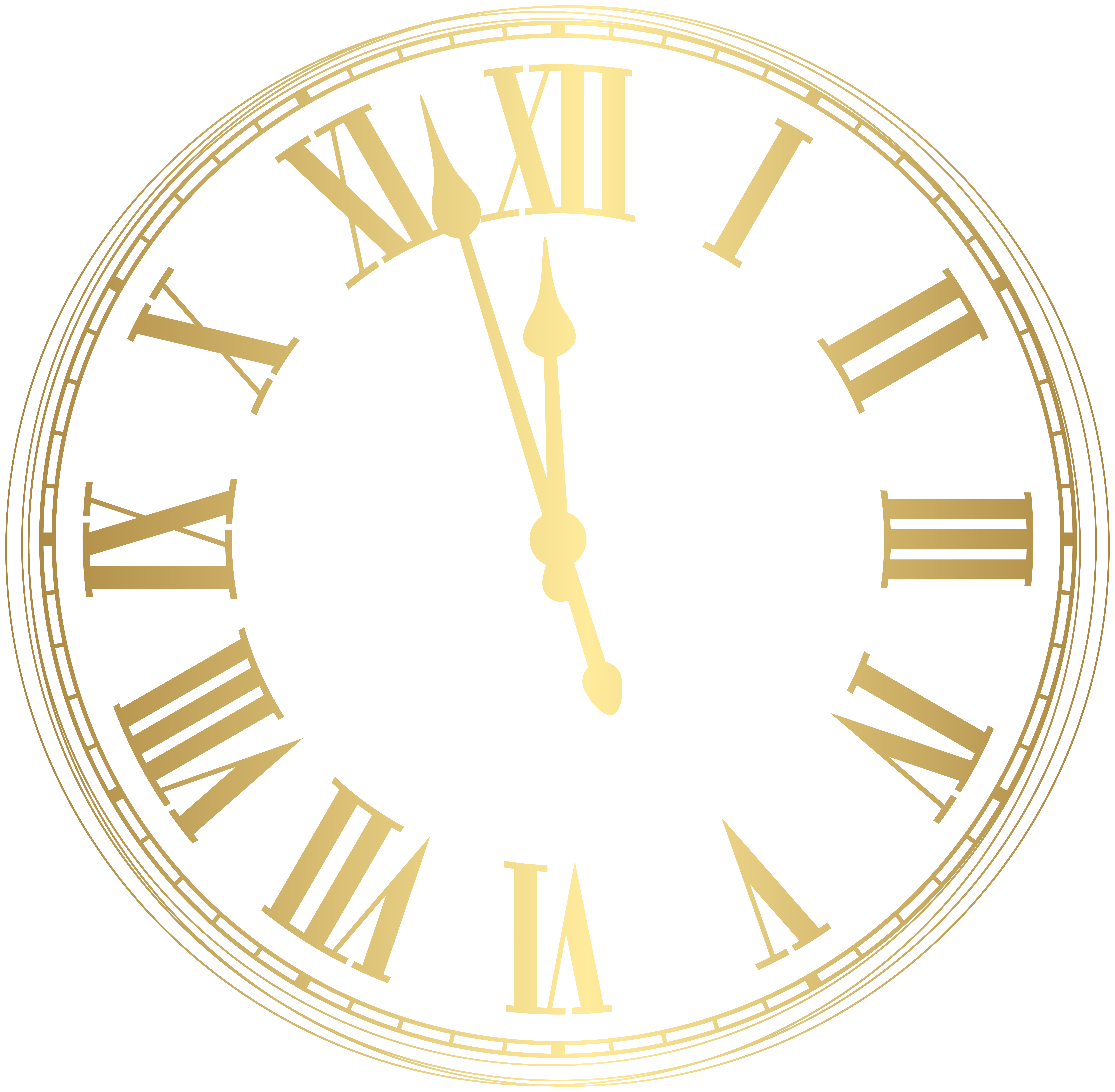 New Year Clock PNG Clip Art Image | Gallery Yopriceville 