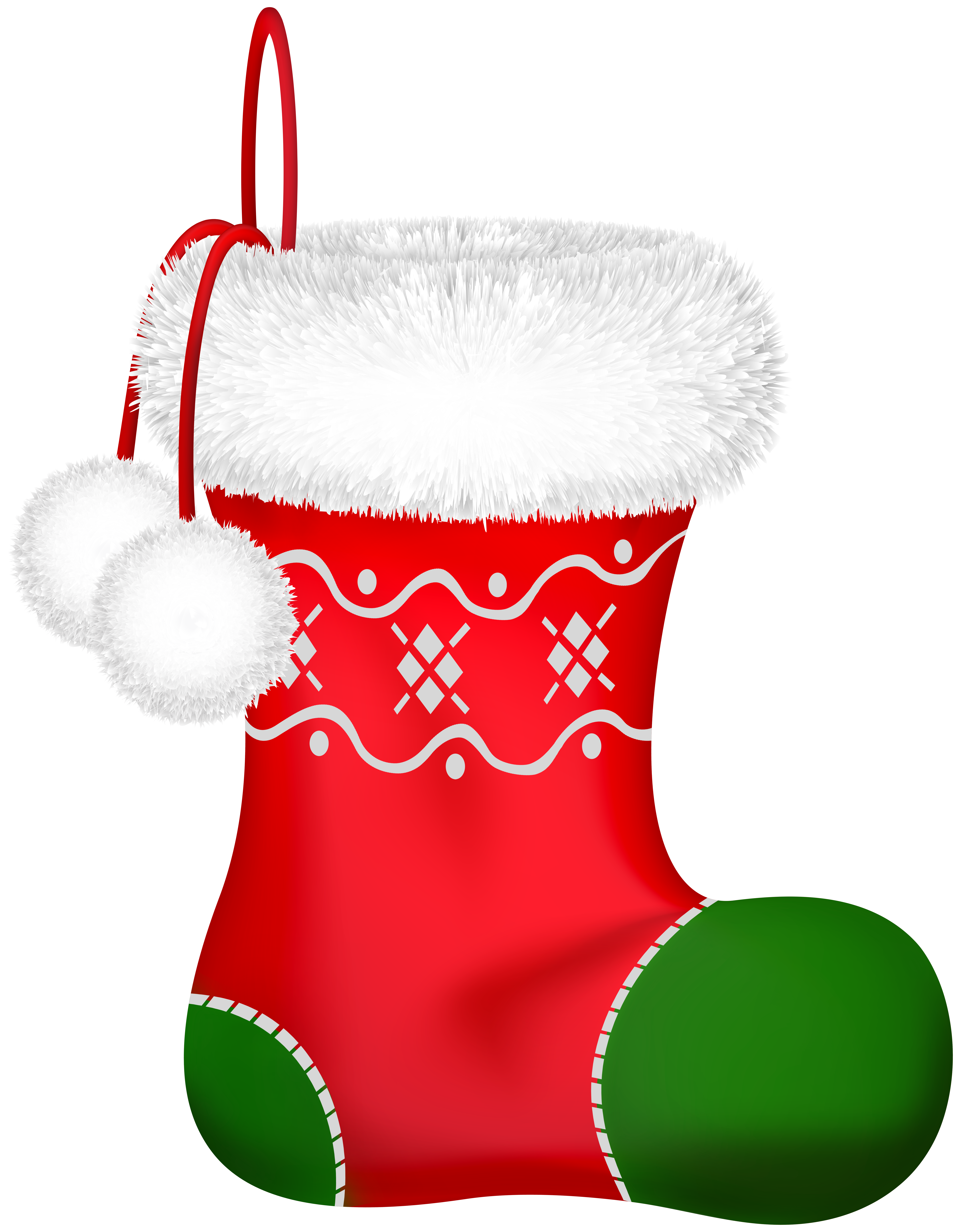 Red Christmas Stocking Transparent Clipart​ | Gallery Yopriceville -  High-Quality Free Images and Transparent PNG Clipart