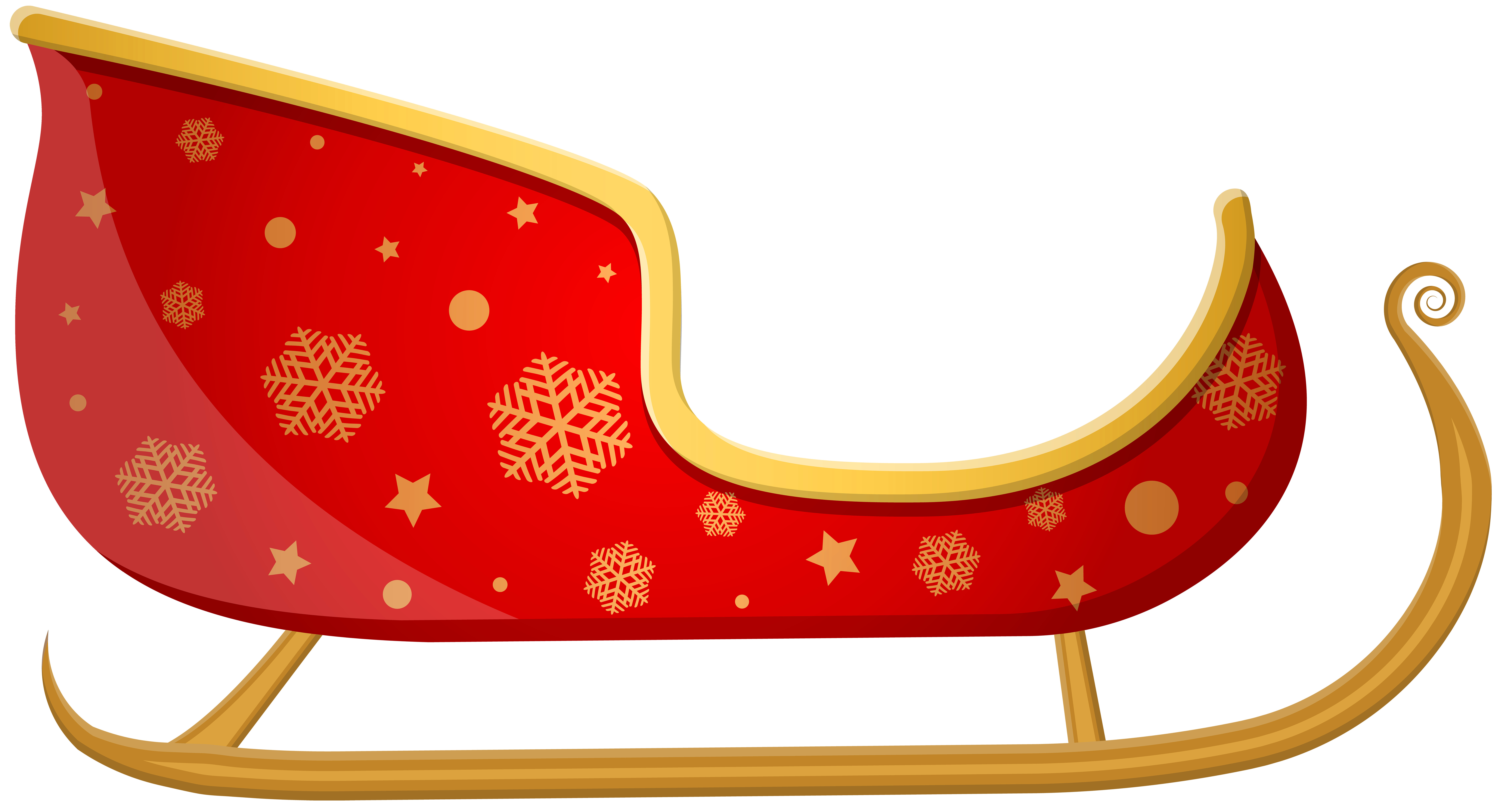 Santa Sleigh PNG