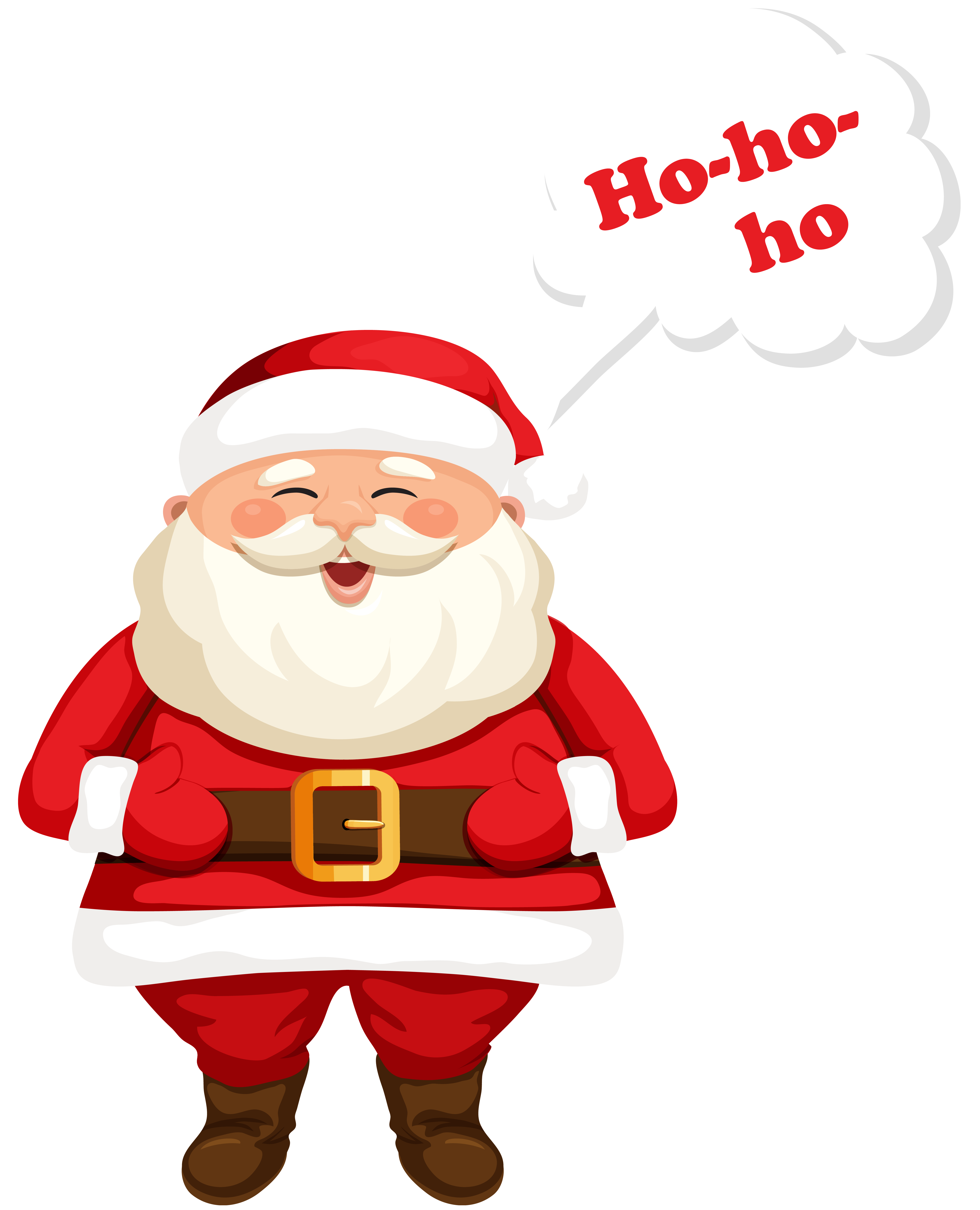 Ho Ho Ho Santa Claus Christmas PNG