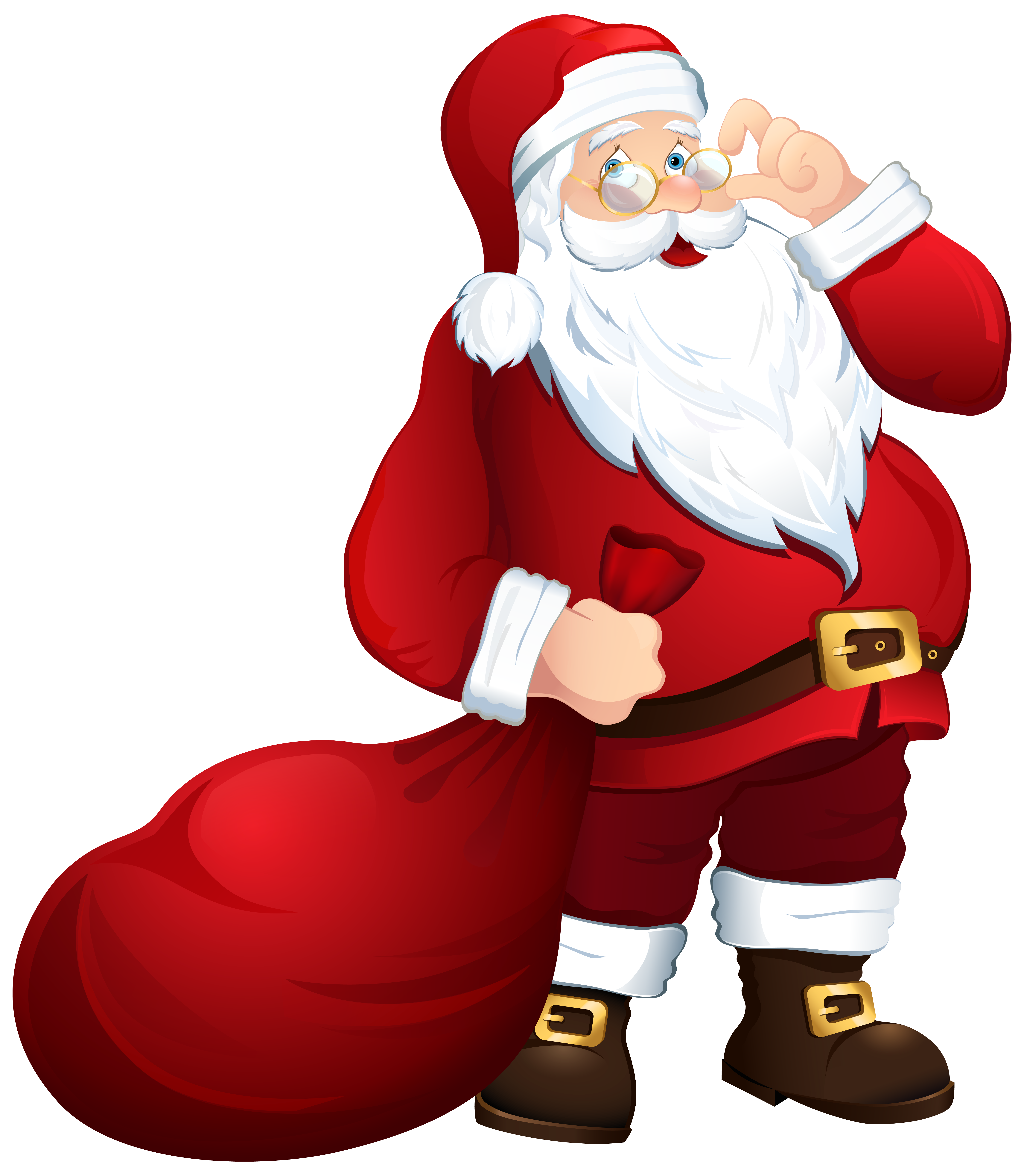 santas bag free clipart