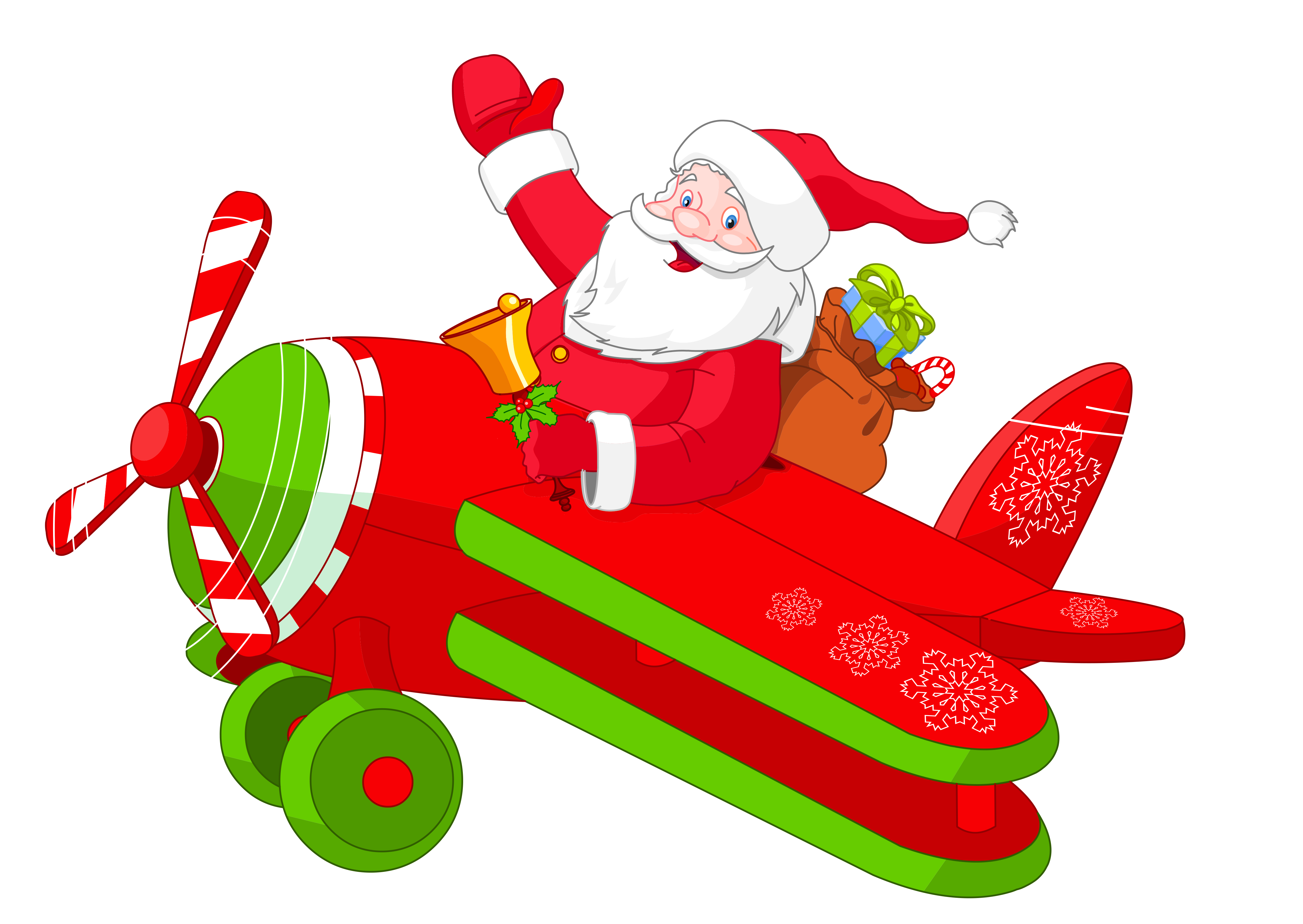 santa with airplane png clipart gallery yopriceville high