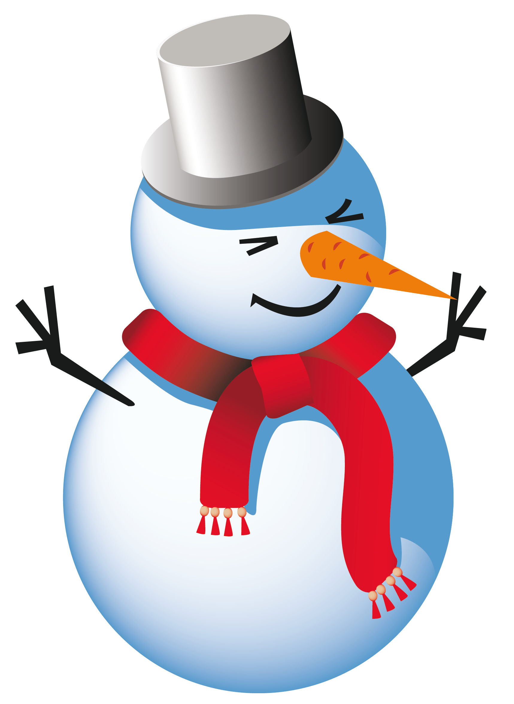 information on snowman clipart