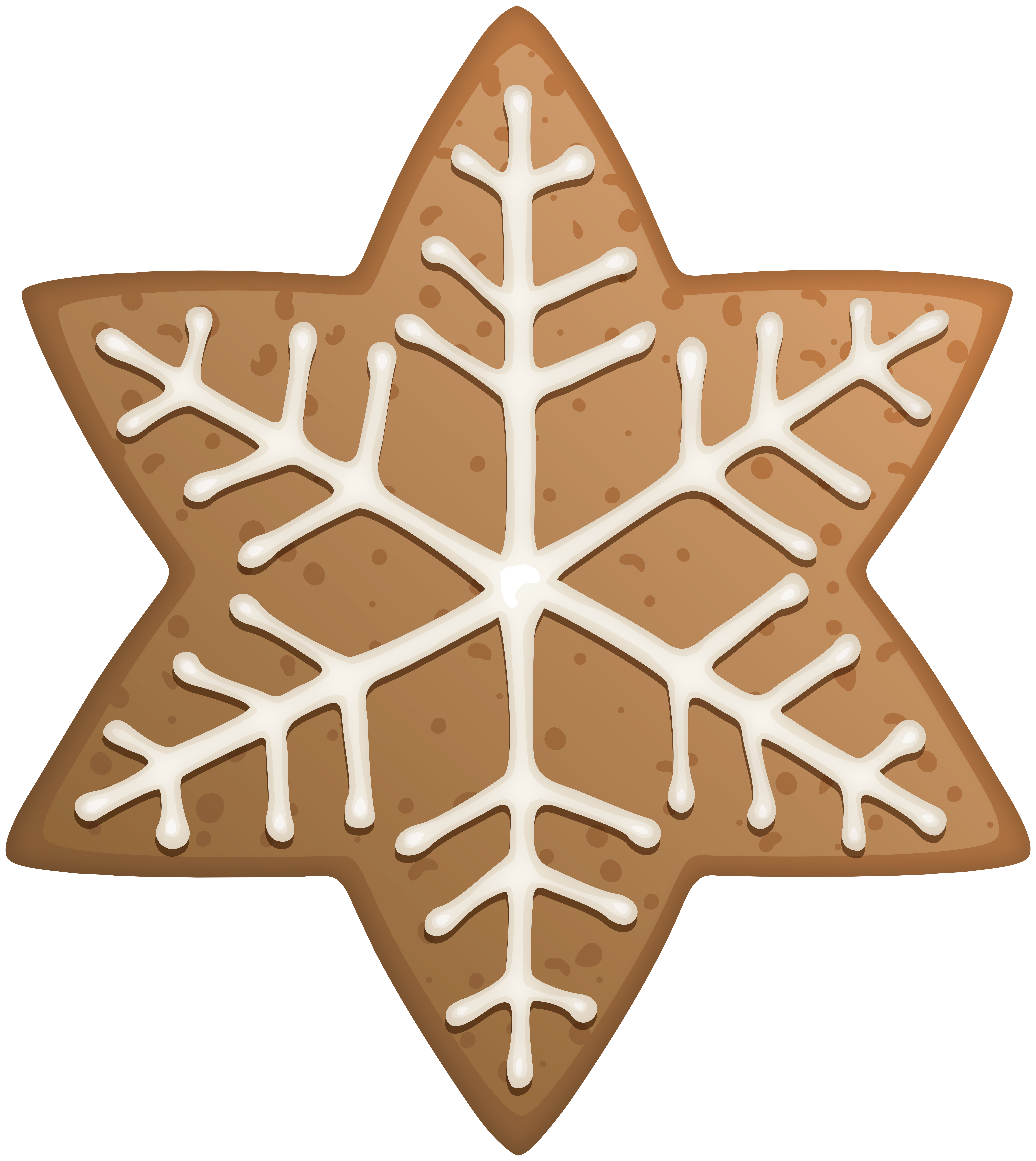 Star Gingerbread Cookie PNG Clip Art | Gallery ...