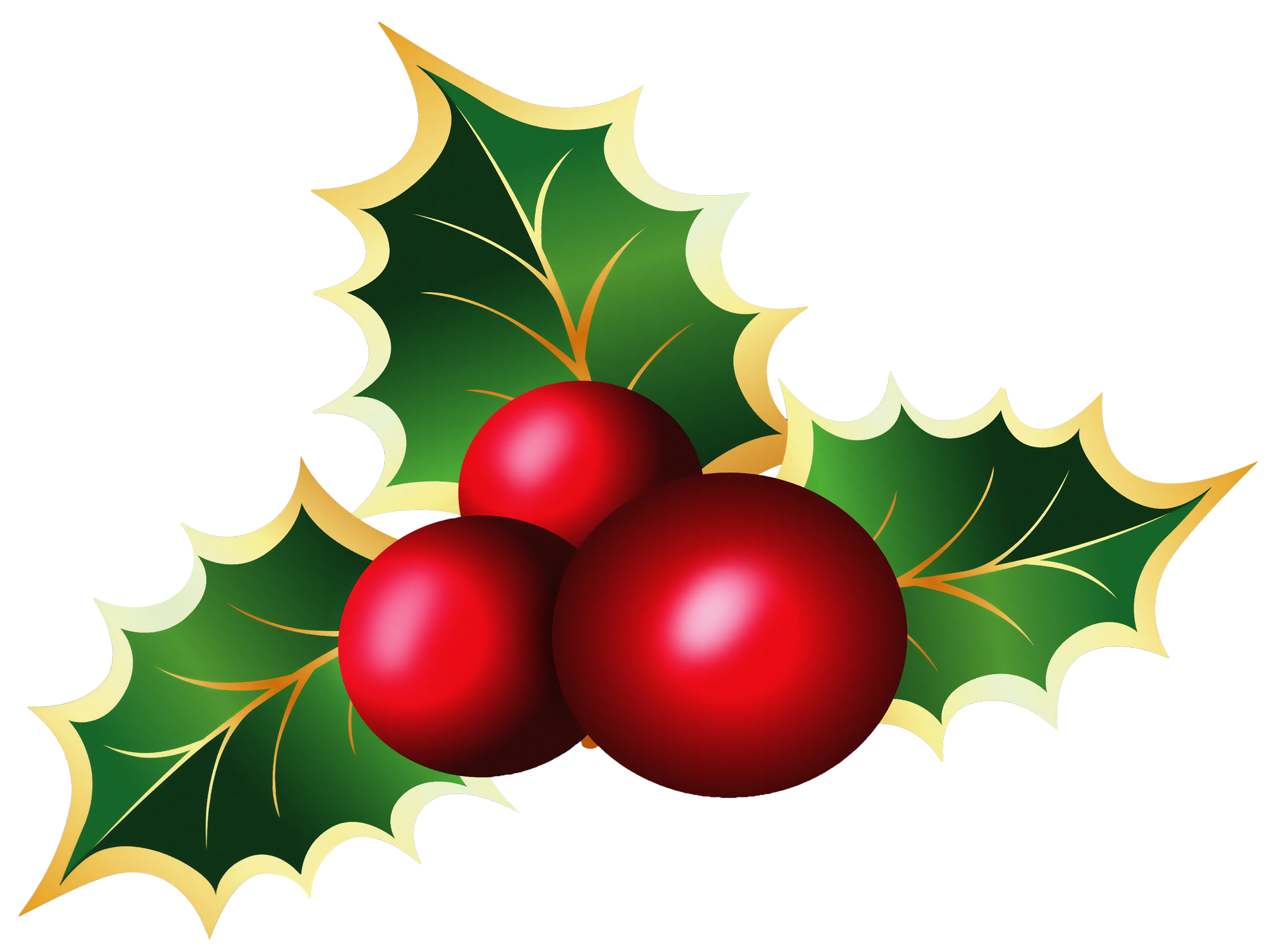 Christmas Holly PNG Image​  Gallery Yopriceville - High-Quality