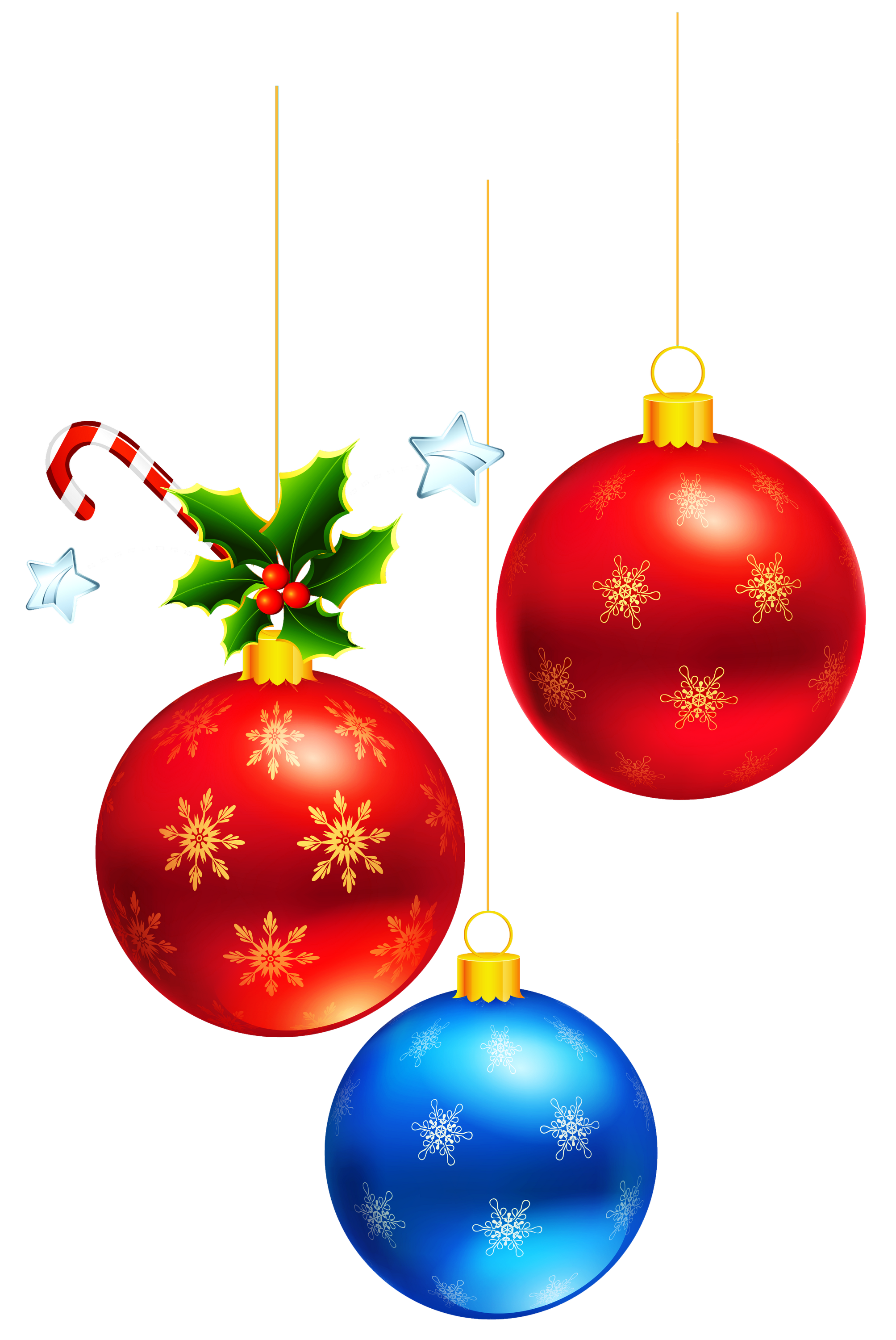 Christmas Clip Art Christmas Ornaments Clipart Shiny Xmas