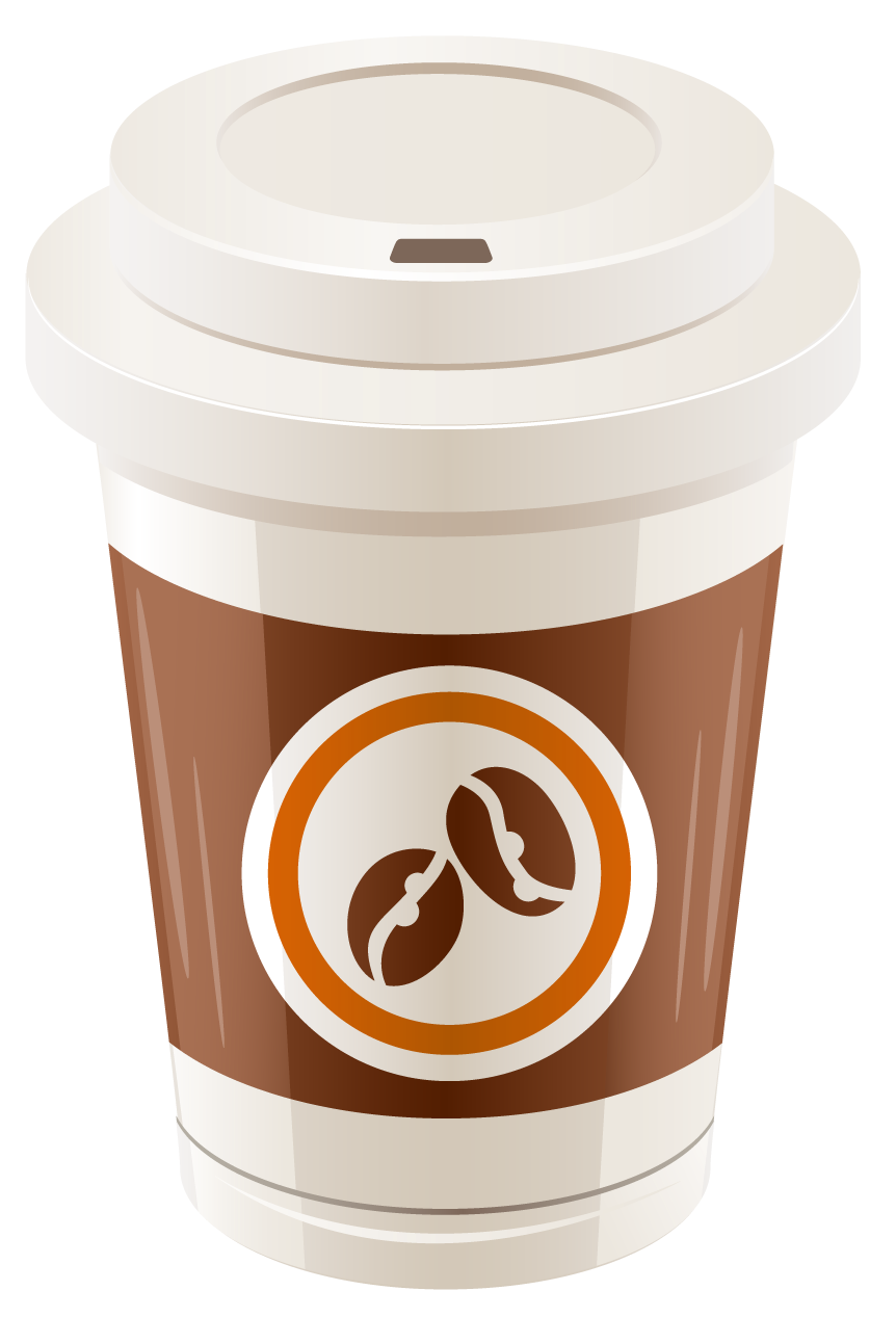 Plastic Coffee Cup PNG Vector Clipart | Gallery ...