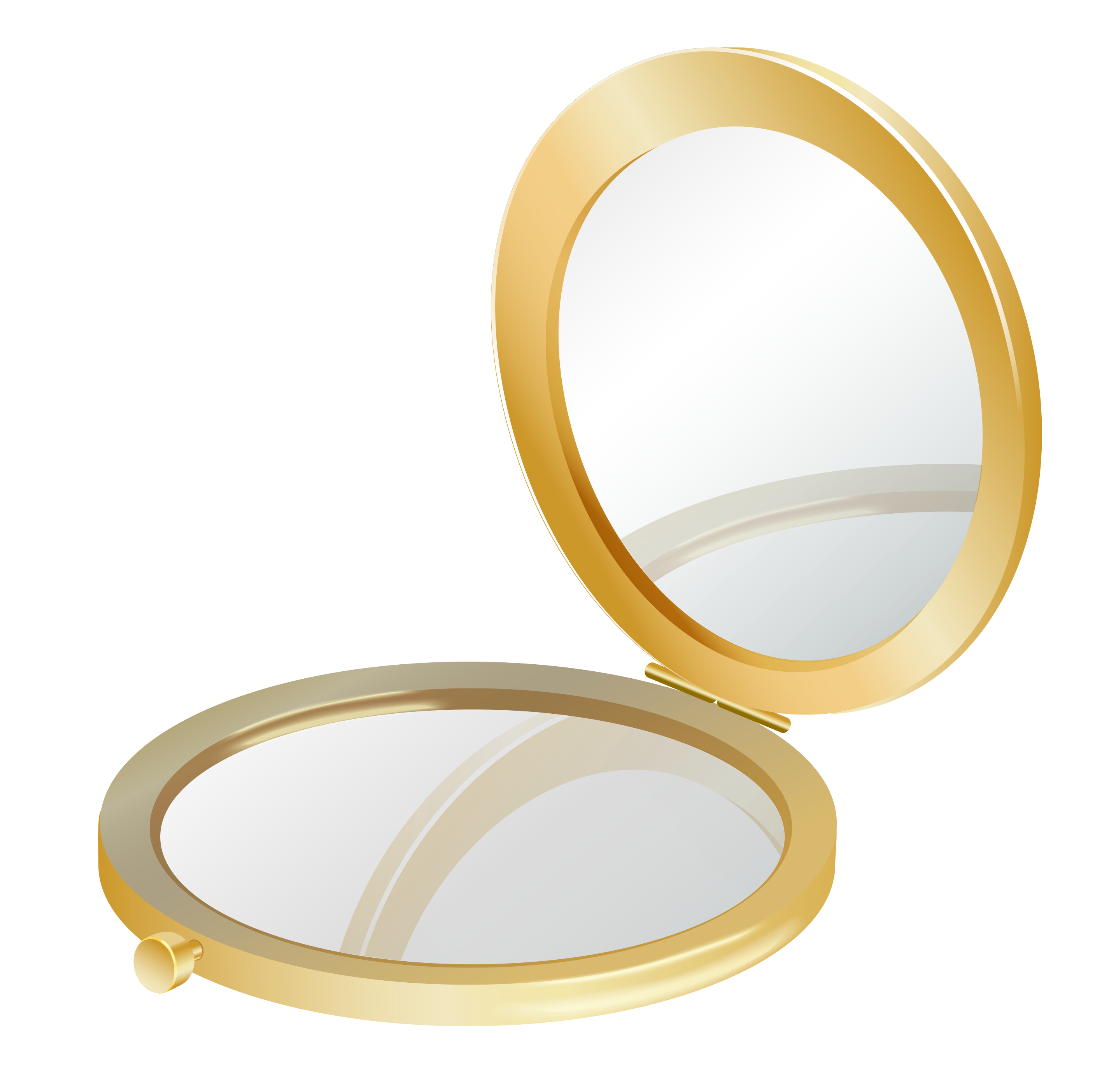 Gold Compact Mirror Png Clipart Picture Gallery Yopriceville High Quality Images And Transparent Png Free Clipart