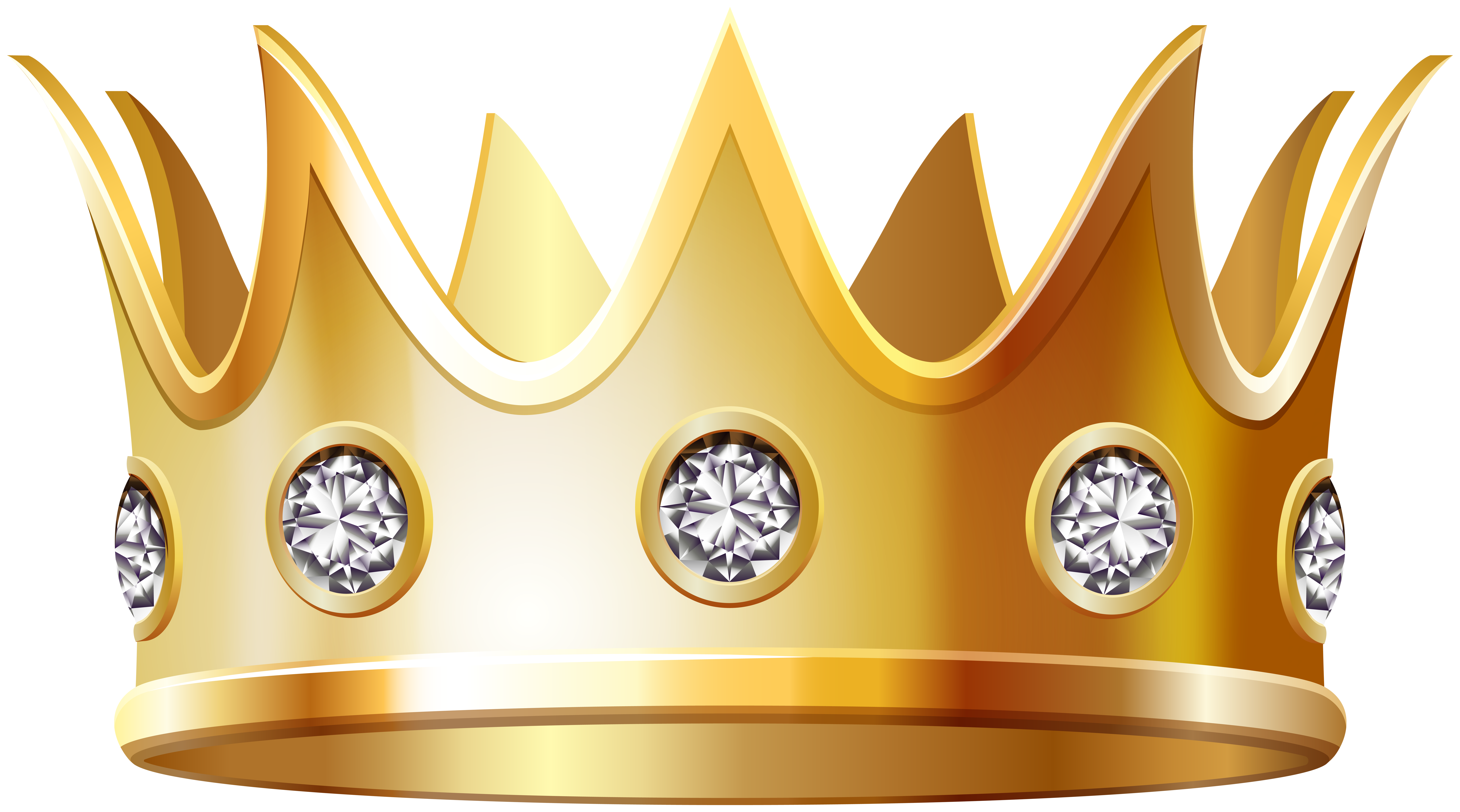 Gold Crown With Diamonds Png Clip Art Image Gallery Yopriceville High Quality Images And Transparent Png Free Clipart